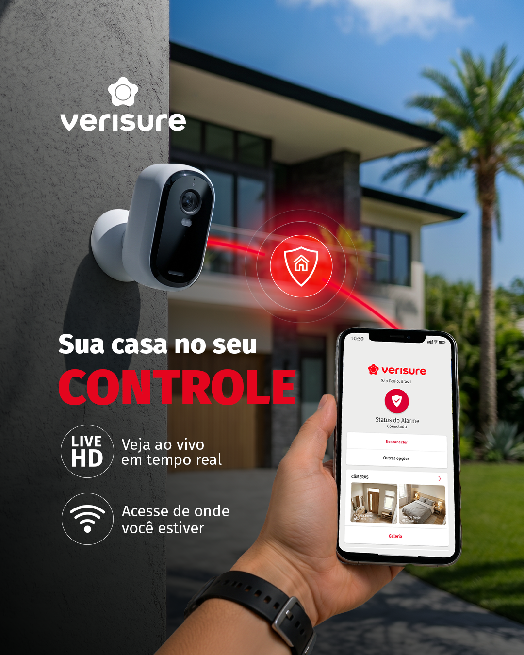 Verisure Brasil Facebook ad