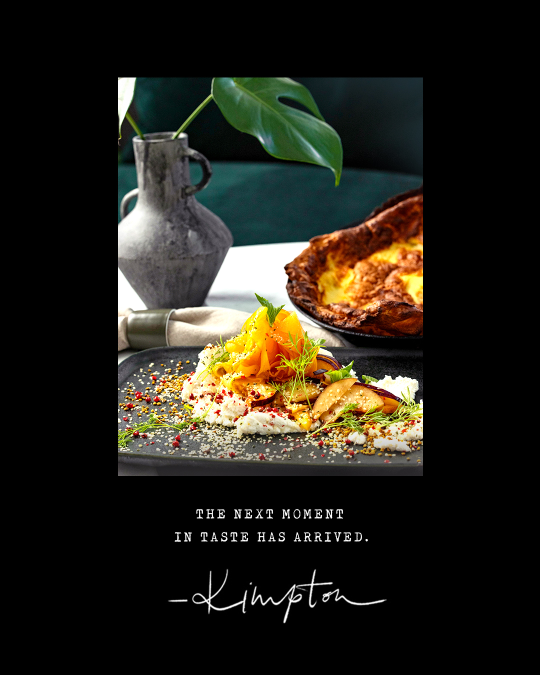 Kimpton Hotels & Restaurants Facebook ad: The future of flavor is unfolding at Kimpton.