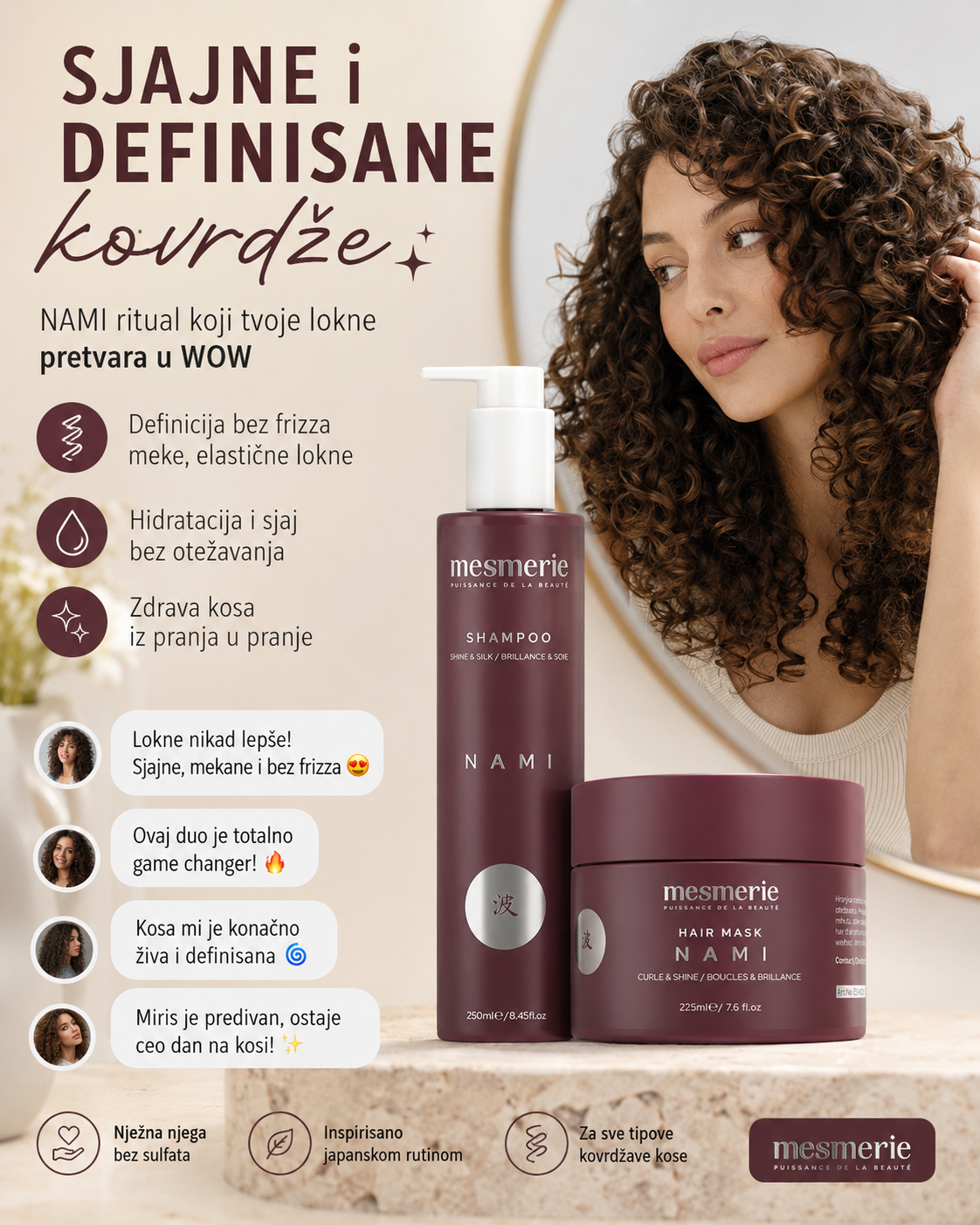 Mesmerie Cosmetics BIH Facebook ad