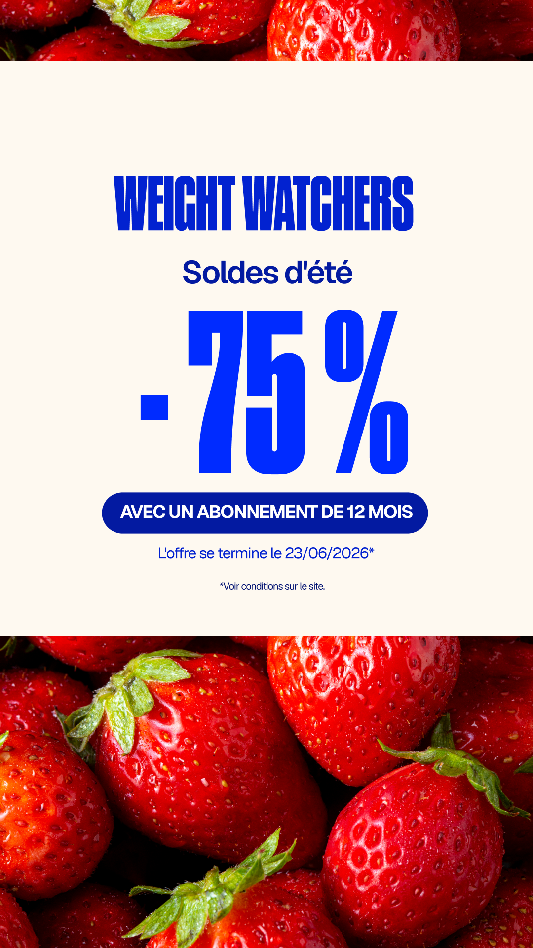 WeightWatchers Facebook ad