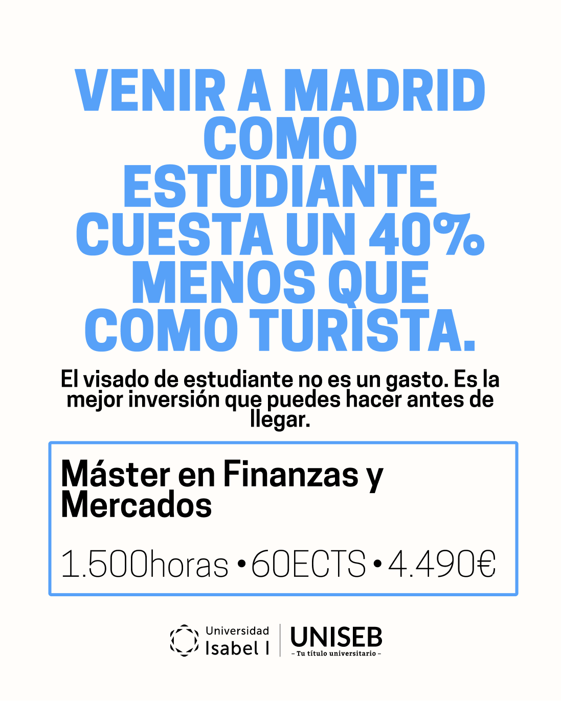 Uniseb España Facebook ad