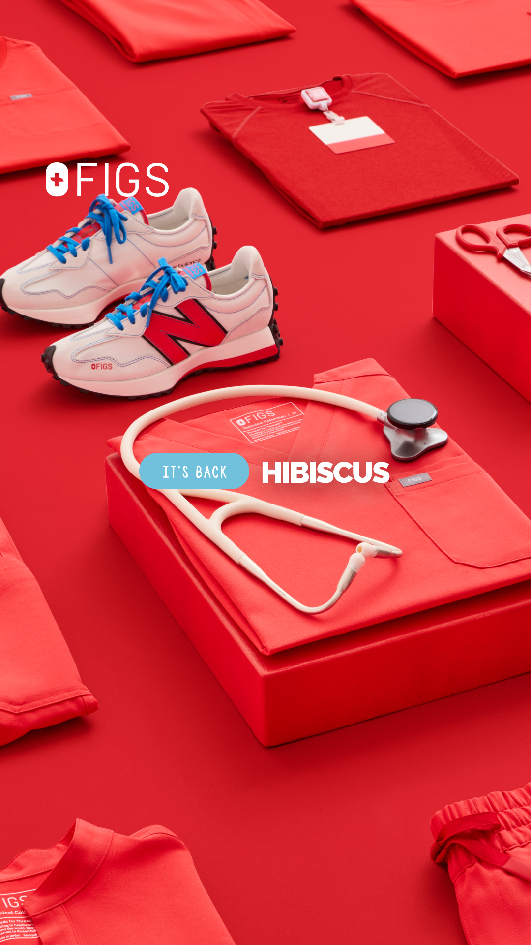 FIGS Facebook ad