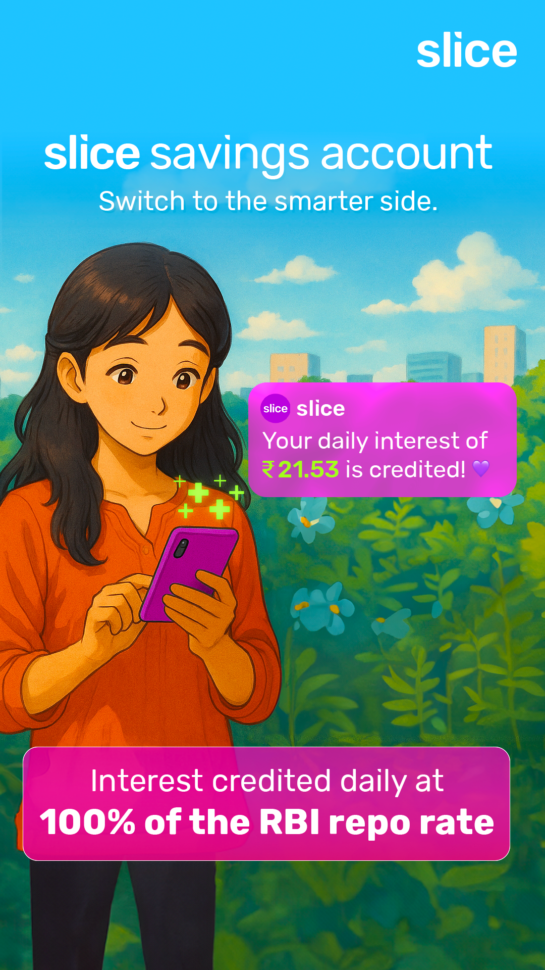 slice Facebook ad