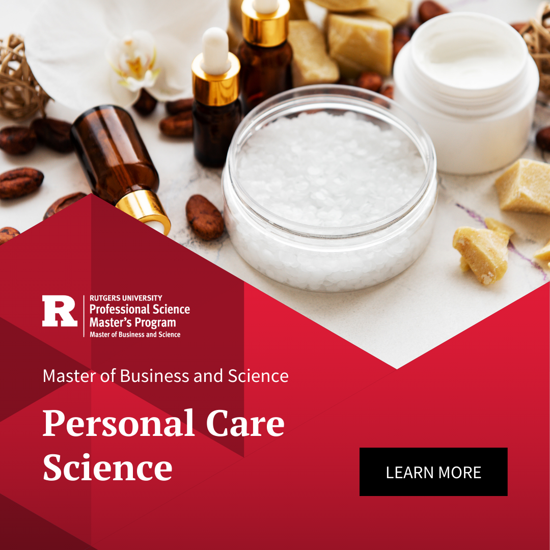 Rutgers Master of Business and Science Facebook ad
