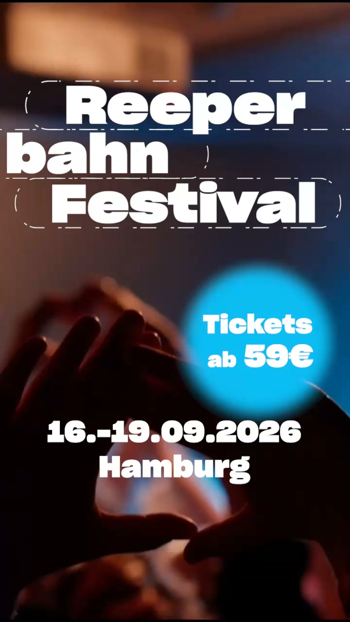 Reeperbahn Festival Facebook ad: Besuch das Reeperbahn Festival 2026!