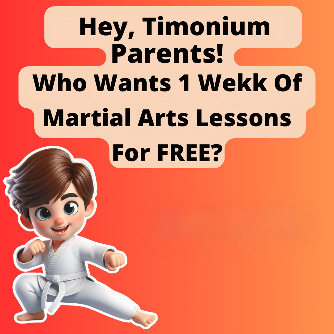 Shihan Marc's Karate Academy Facebook ad: Want a FREE 1-Week, Kids Martial Arts Class Pass?