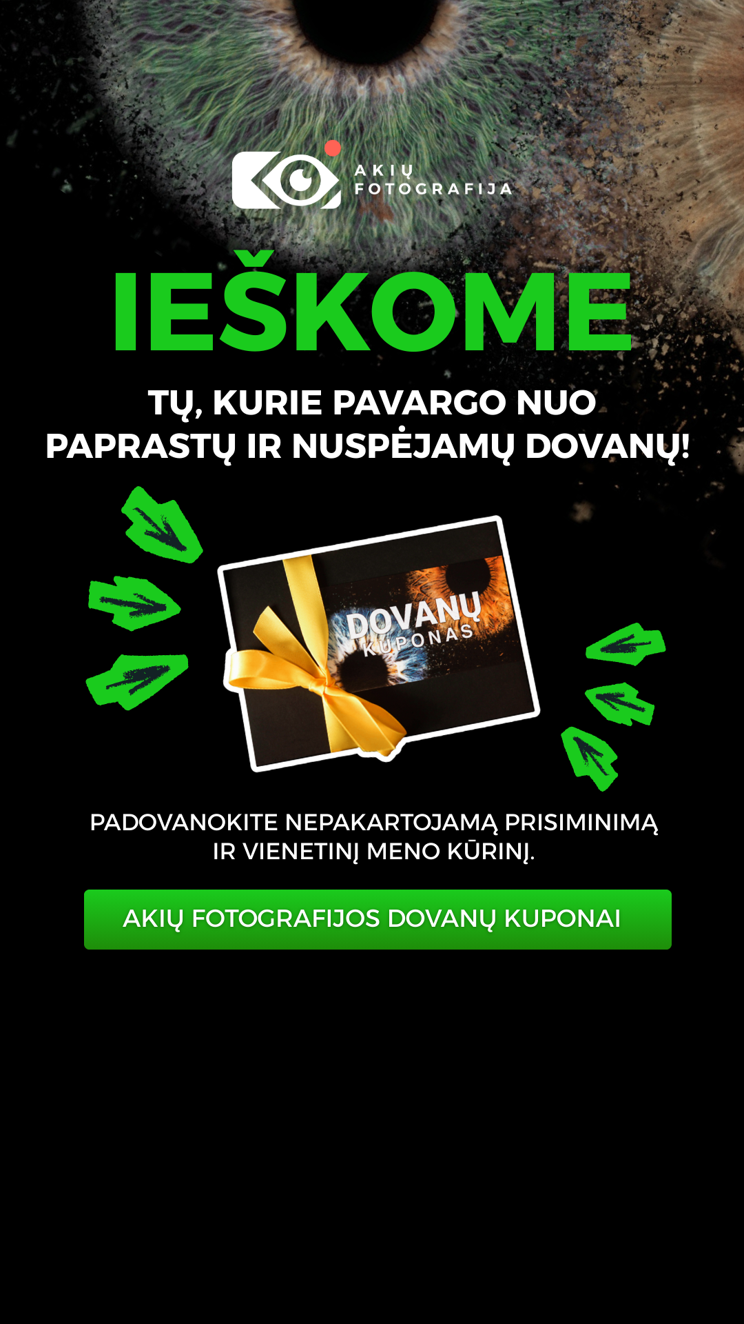 Akių Fotografija Facebook ad