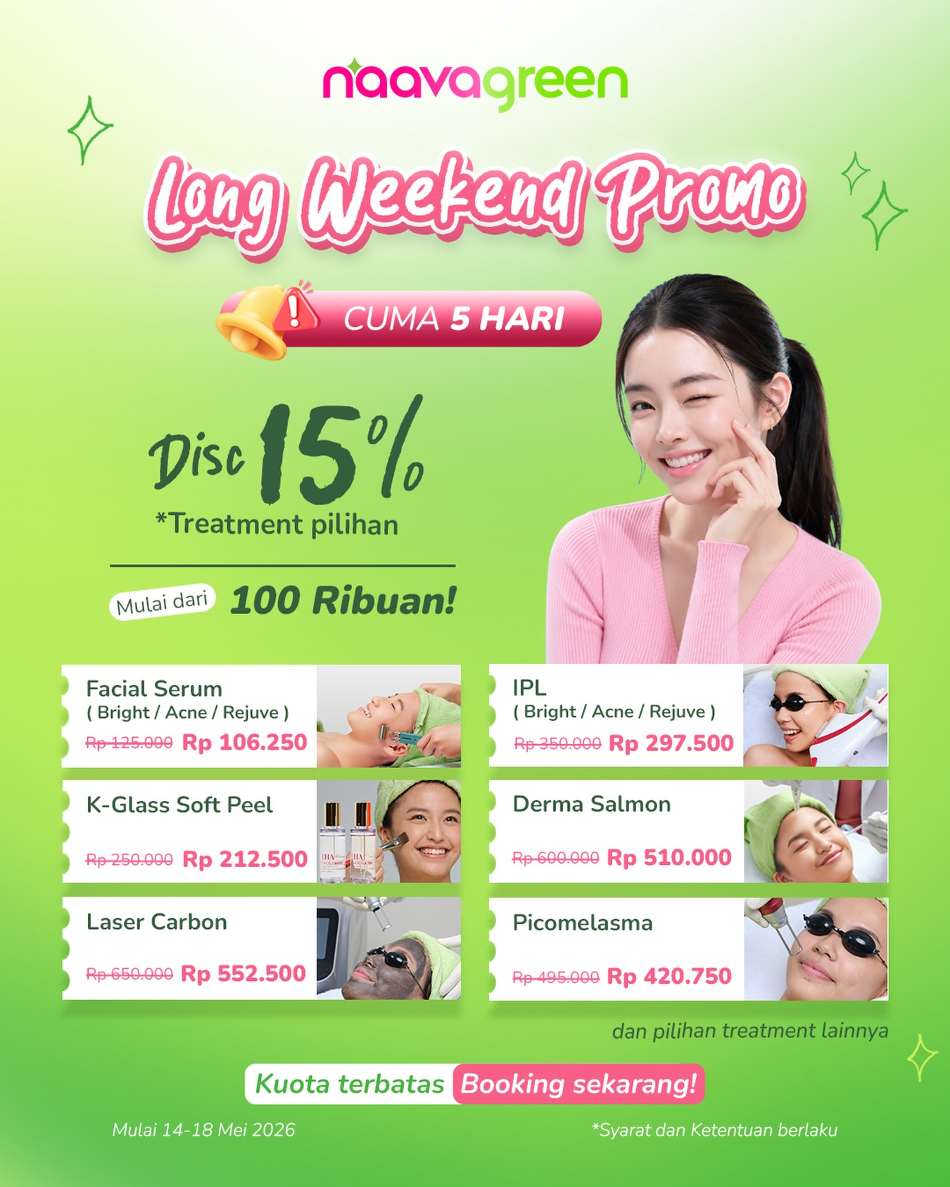 Naavagreen Natural Skincare Facebook ad