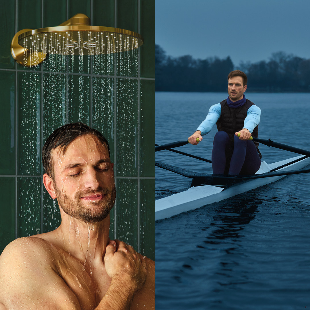 GROHE Facebook ad: Showers that stay with you.