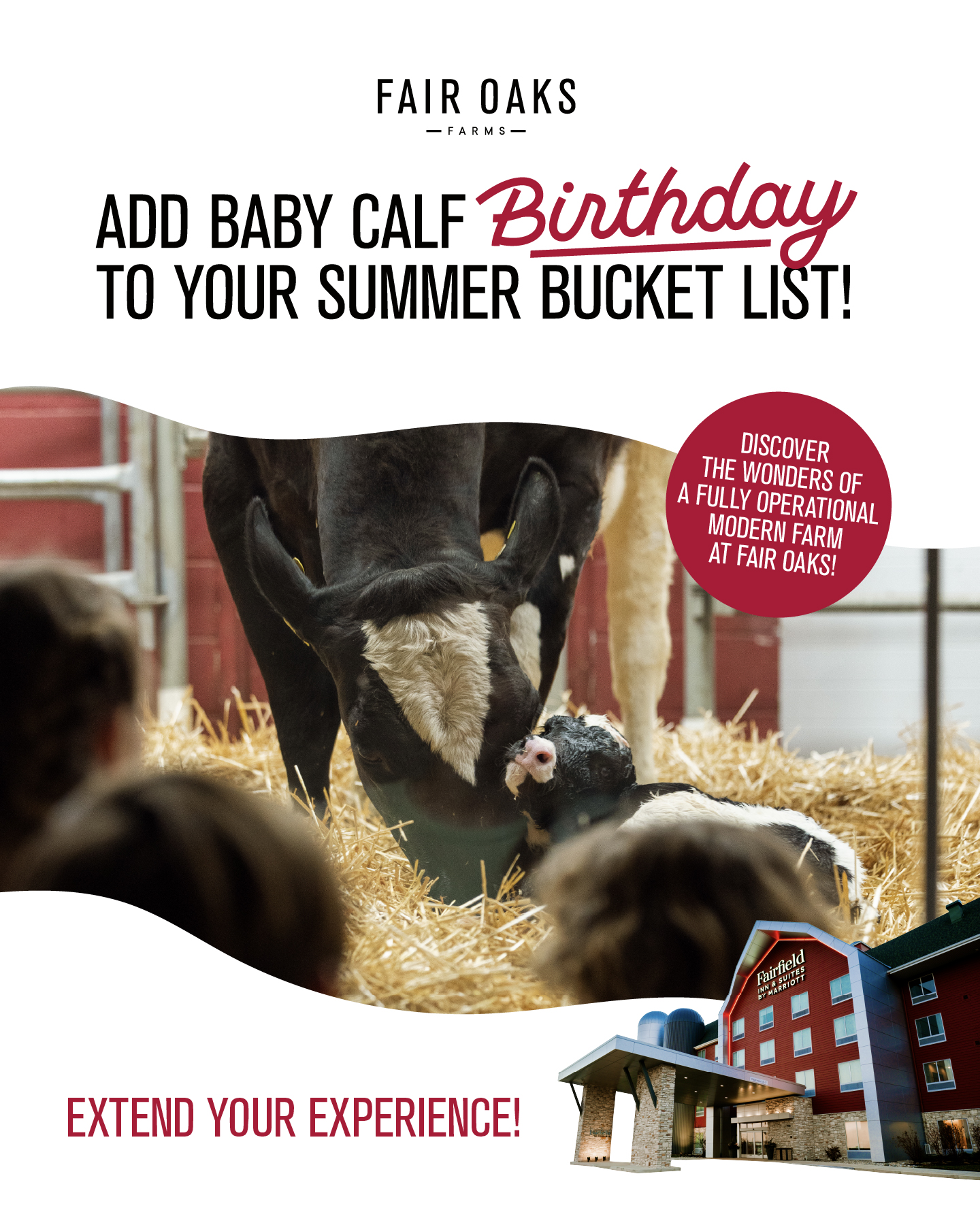 Fair Oaks Farms Facebook ad from Jun 8, 2026