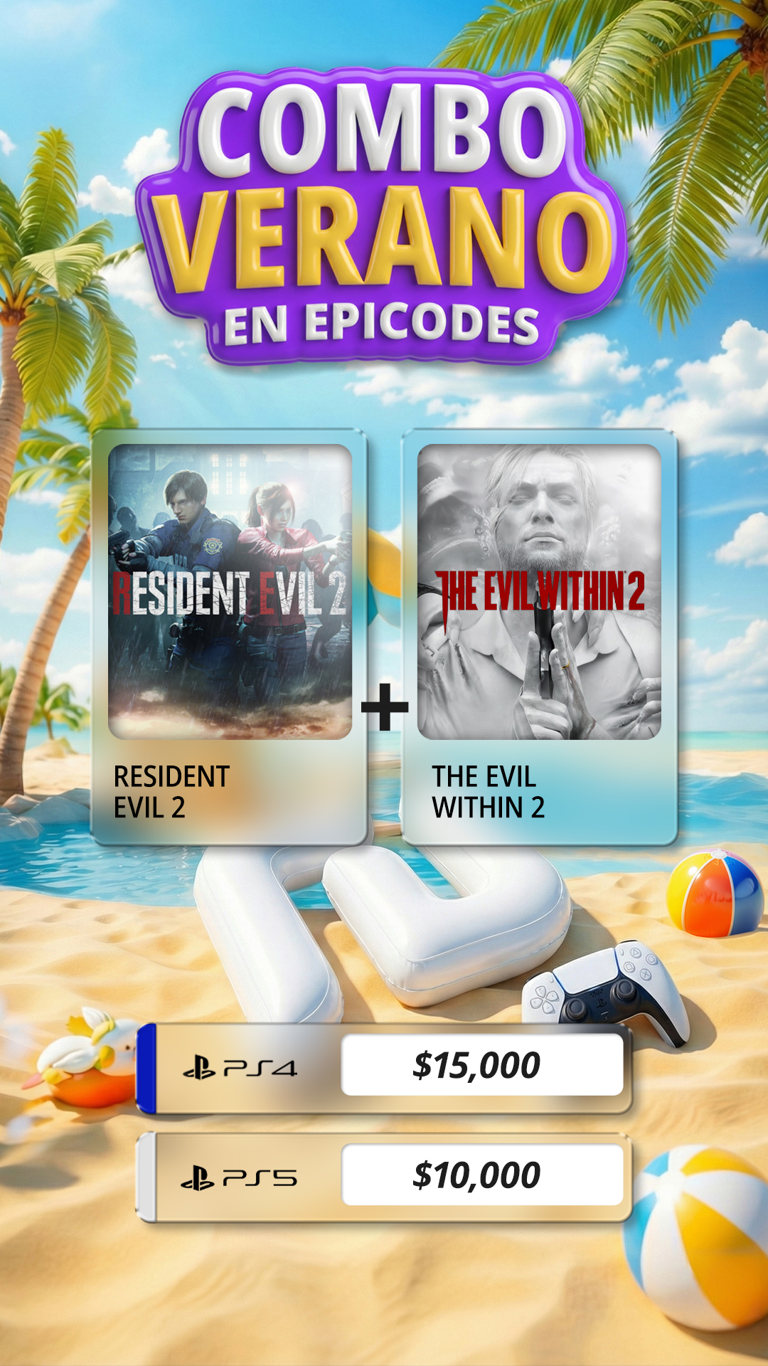 Epicodes Facebook ad: COMBO VERANO ACTIVADO
