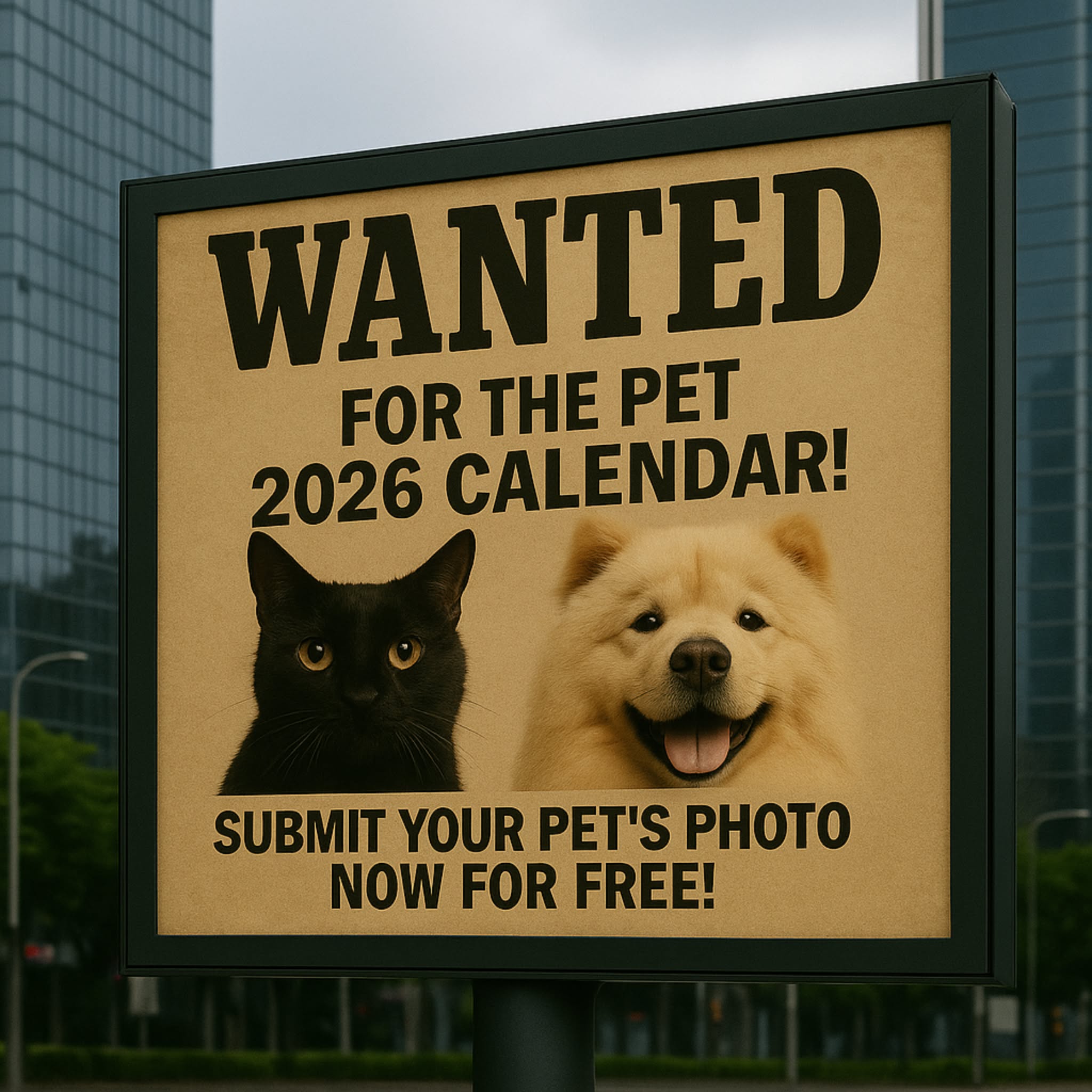 Pawidols Facebook ad: Your Pet Could Be a 2026 Calendar Star!