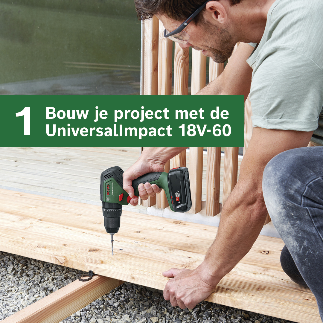 Bosch DIY and Garden Facebook ad: Een meesterwerk ontstaat niet van de ene op…