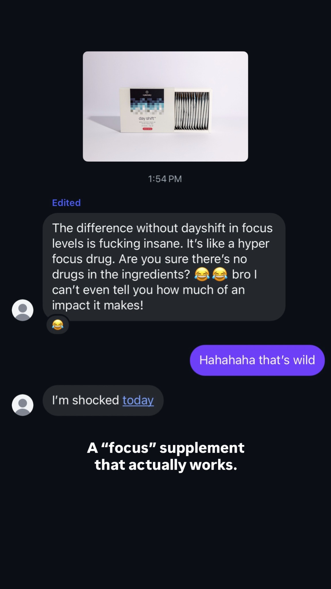 Vysionary Facebook ad