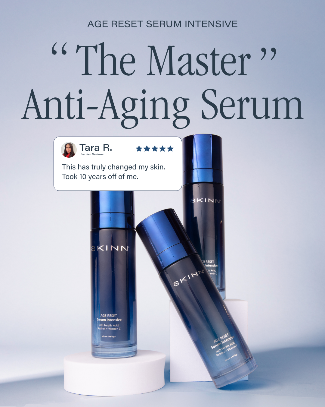 SKINN Cosmetics Facebook ad