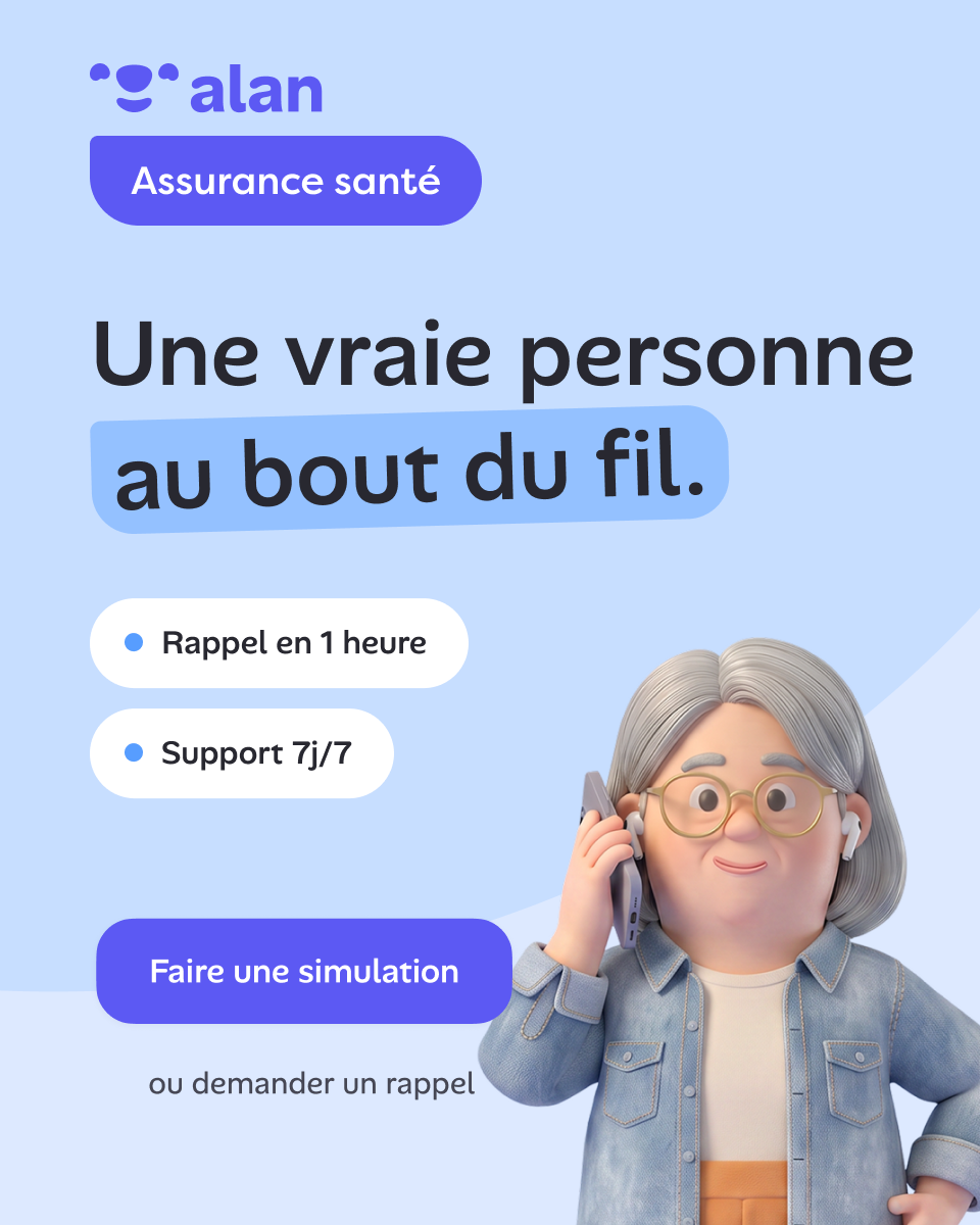 Alan Facebook ad: Découvrez tous les avantages Alan