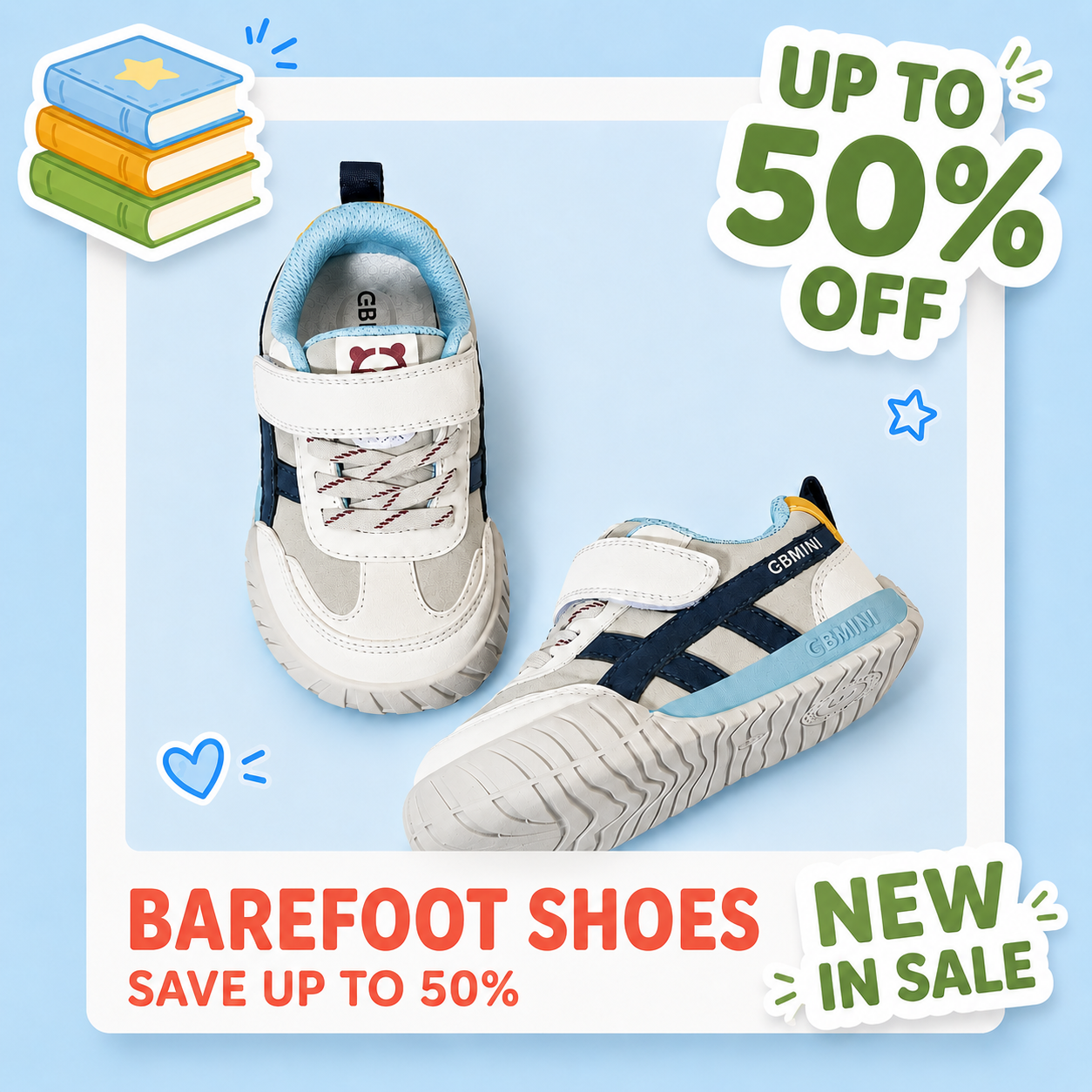 Ebmini - Kinder Barfußschuhe Facebook ad