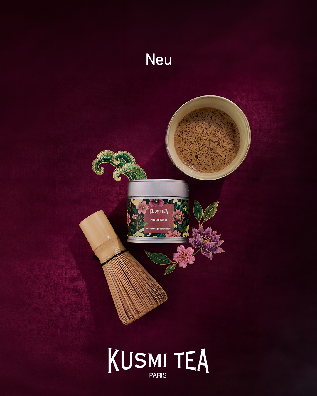 Kusmi Tea Facebook ad: NEU: Hojicha