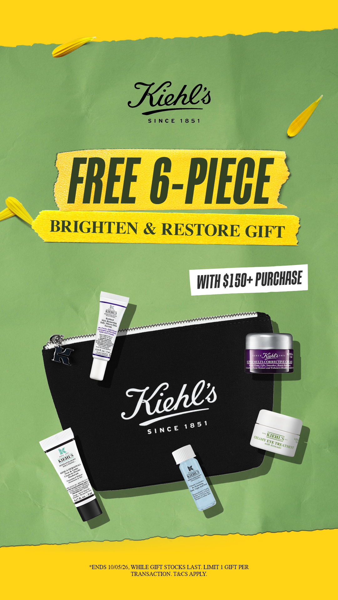 Kiehl's Facebook ad