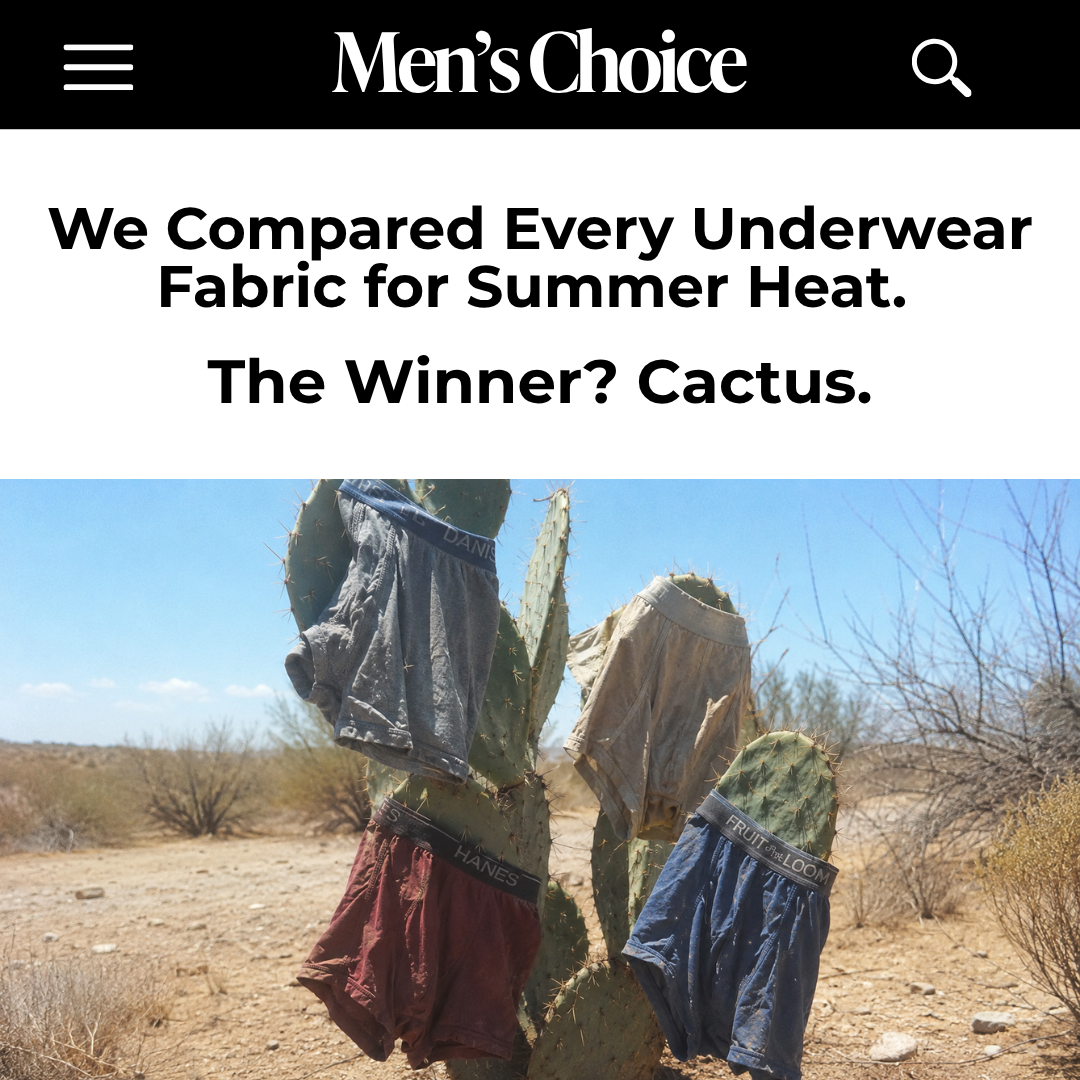 Tested by men Facebook ad