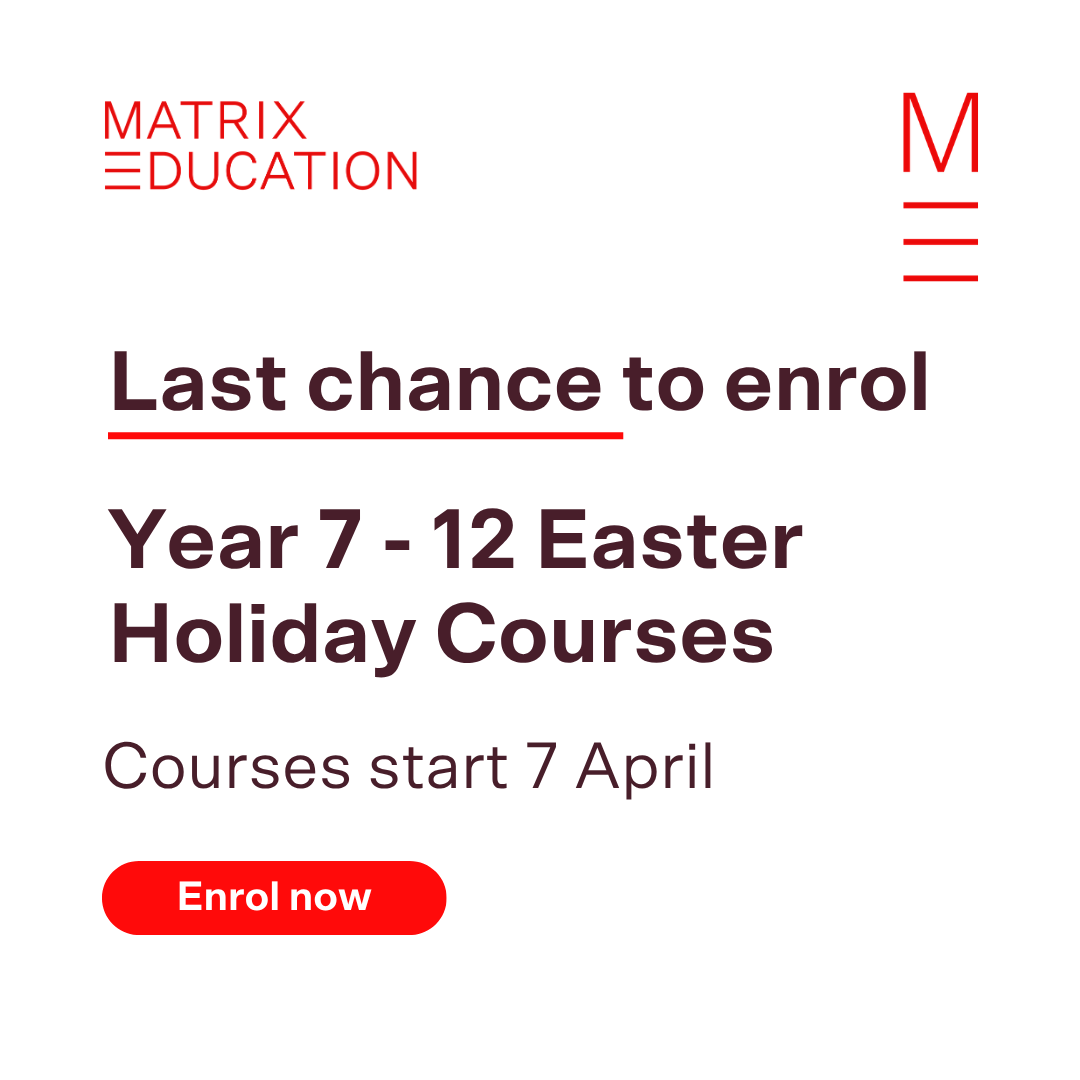 Matrix Education Facebook ad