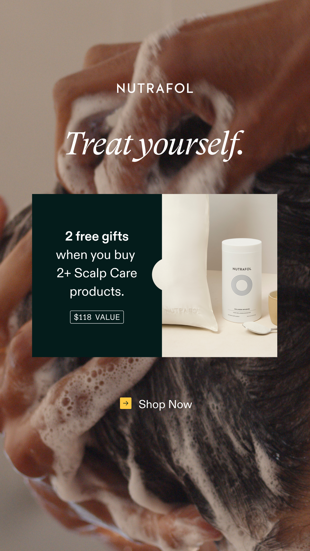 Nutrafol Facebook ad