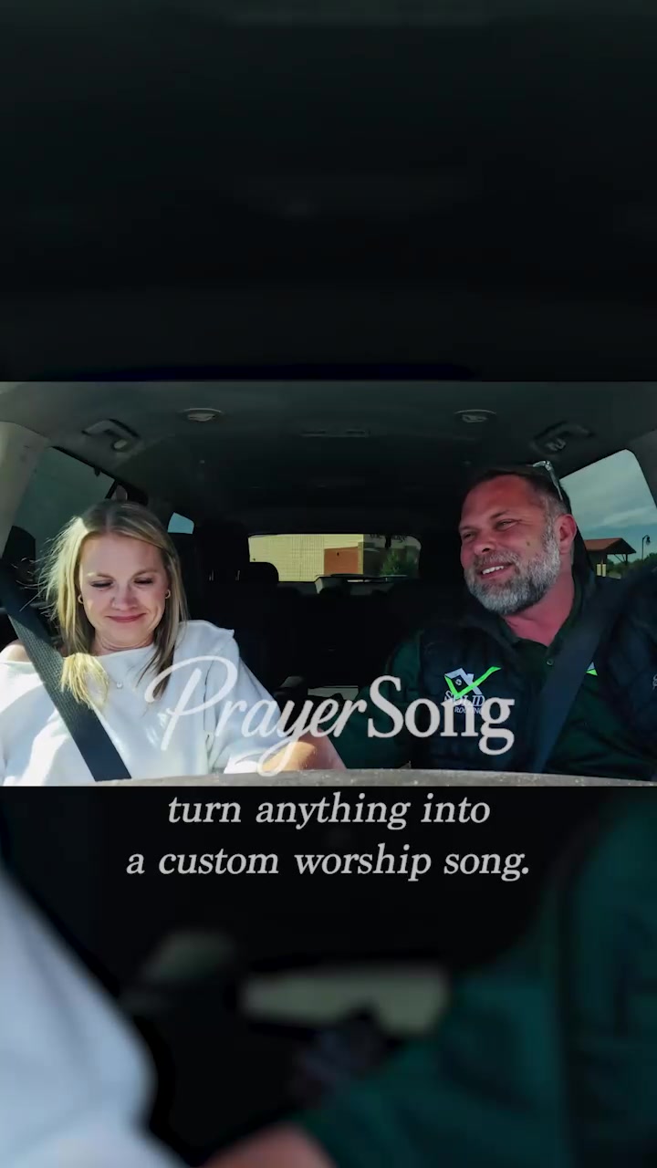 PrayerSong Facebook ad: Surprise them with a PrayerSong!