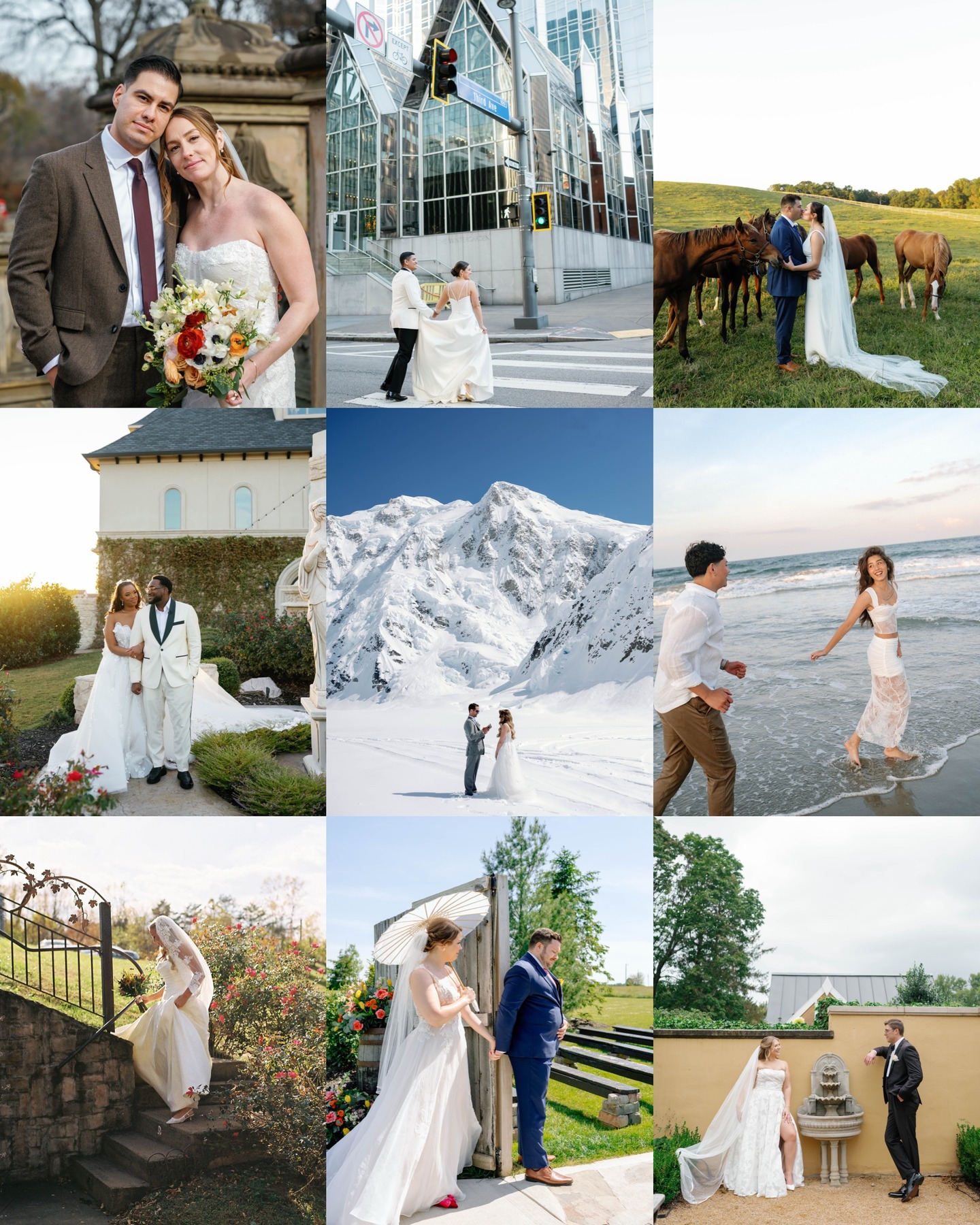 Untamed Hearts Photo Co Facebook ad: Your wedding day isn’t a performance.