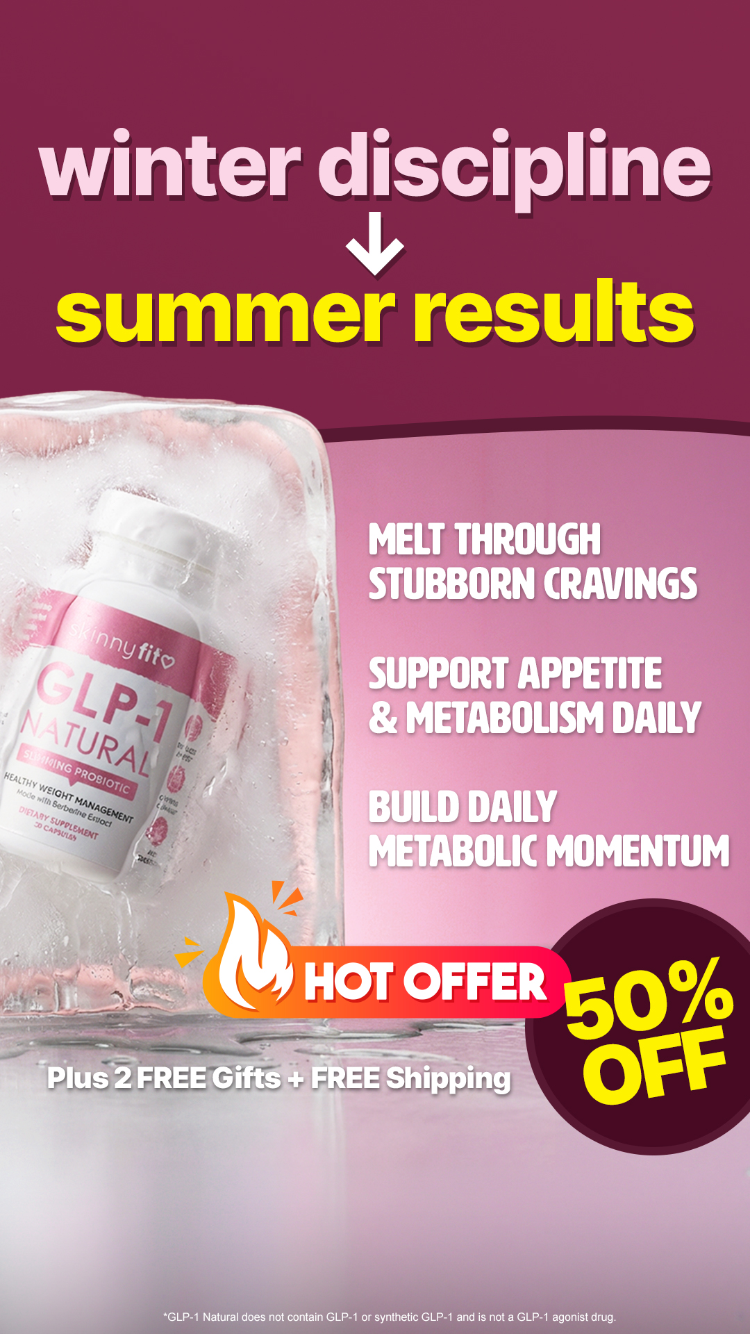 SkinnyFit Facebook ad