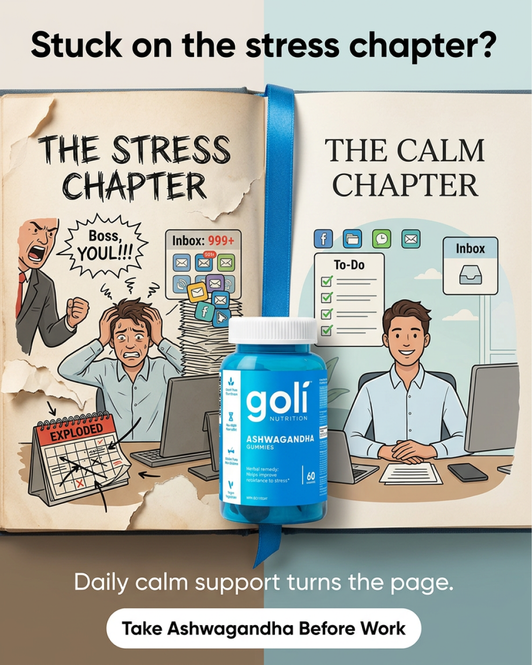Goli Facebook ad: America's #1 Ashwagandha Brand