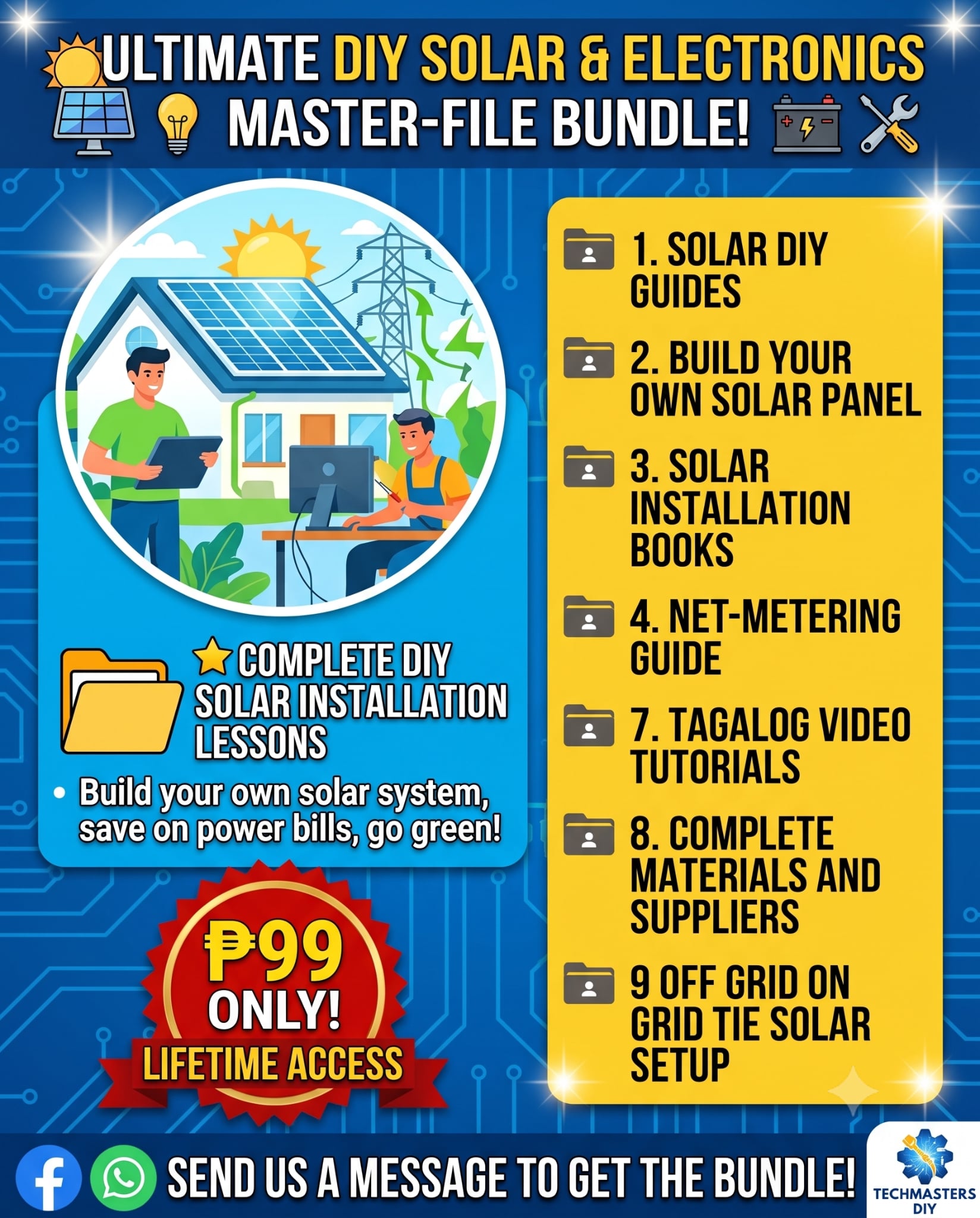 Pinoy Solar Guide Facebook ad: BAKIT MAGBABAYAD NG MAHAL SA INSTALLER KUNG KAYA…