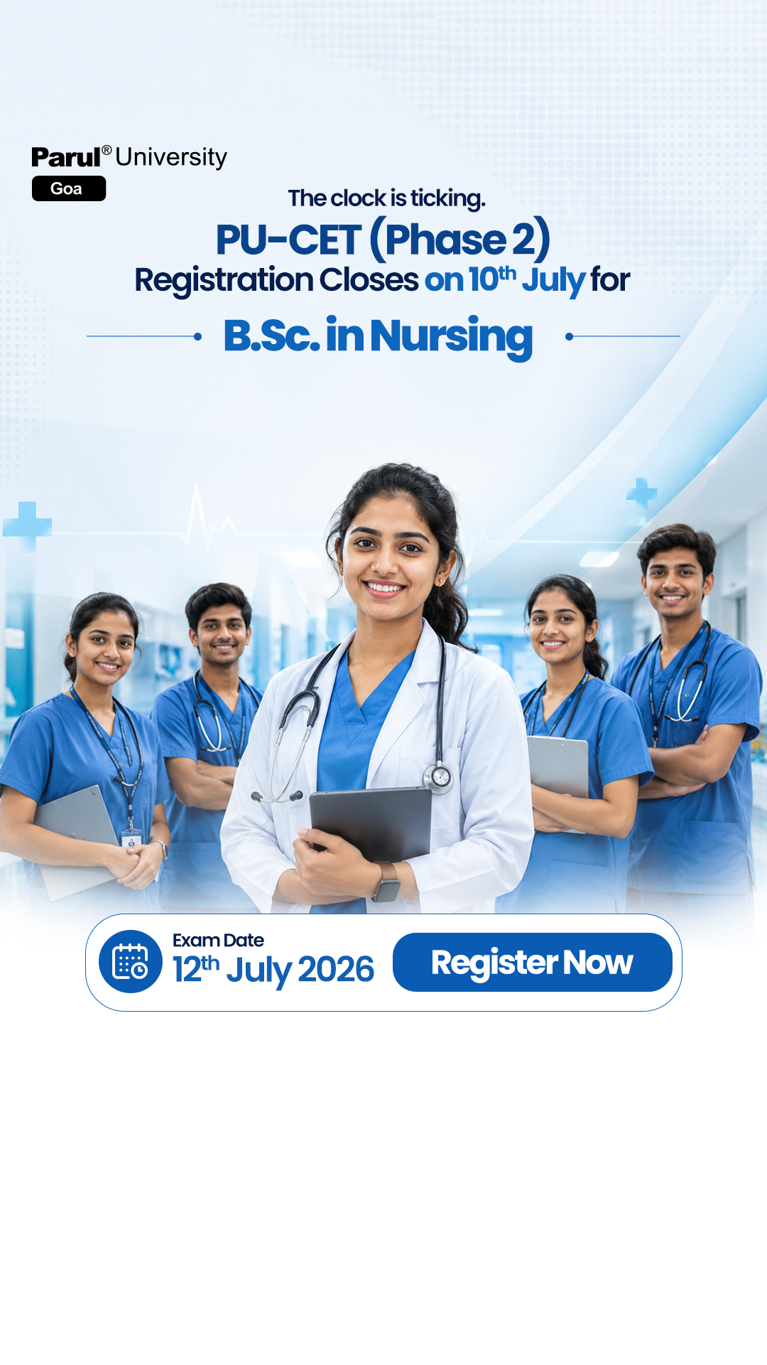 Parul University GOA Campus Facebook ad