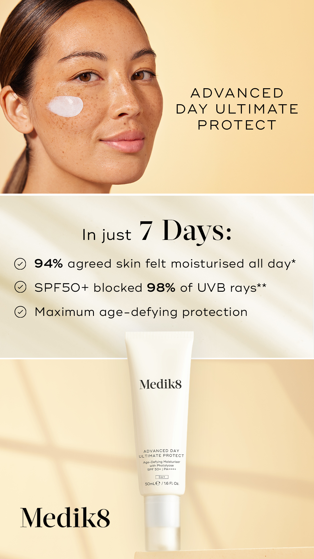 Medik8 Facebook ad