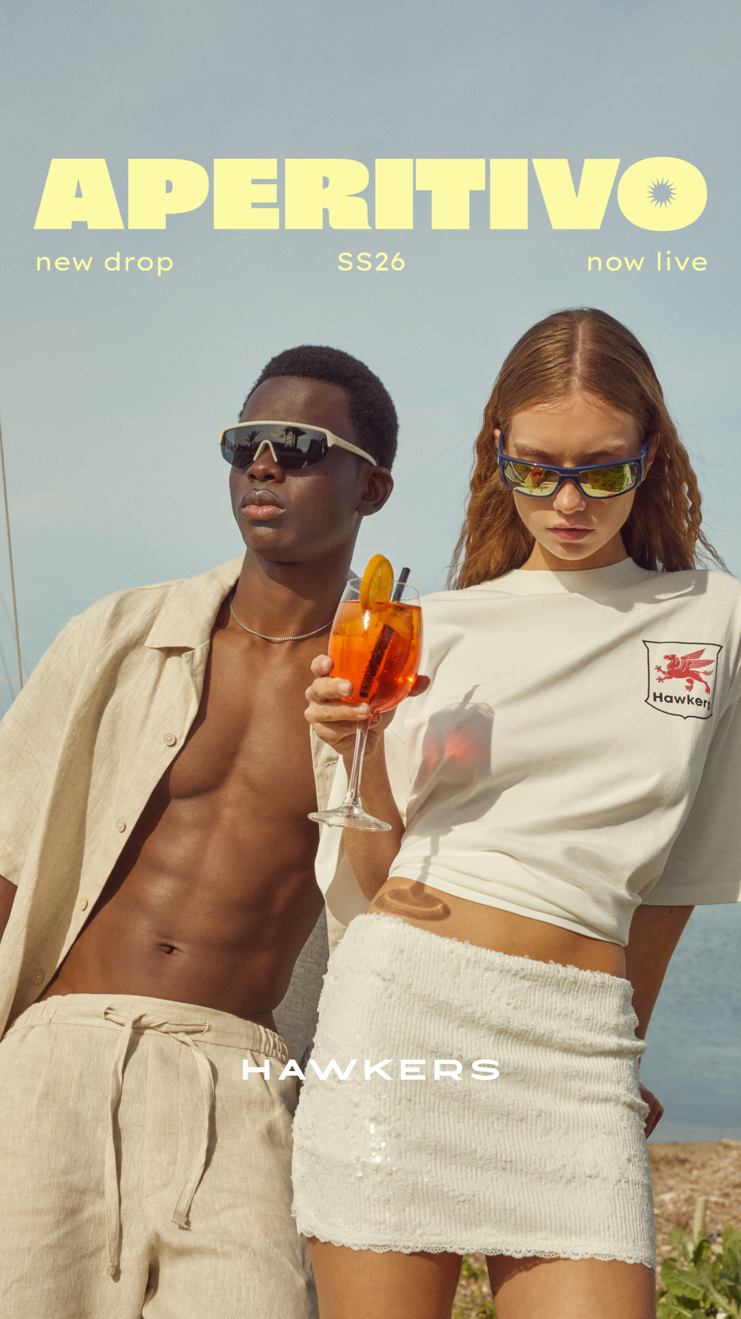 Hawkers Co. Facebook ad