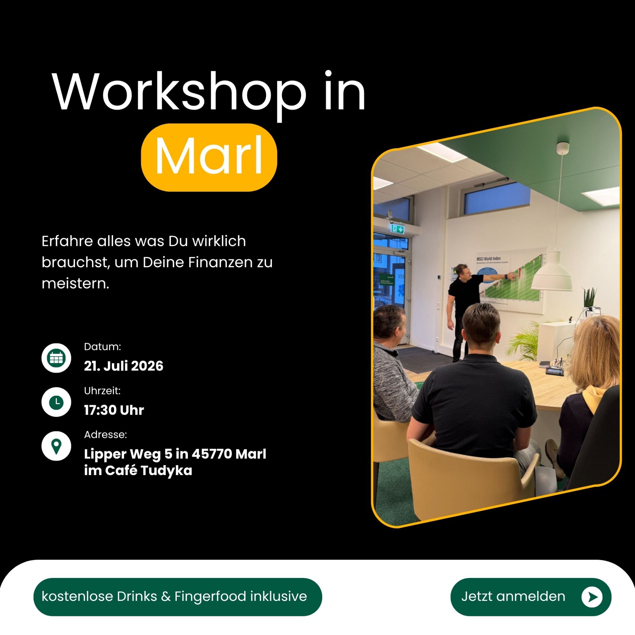 Provinzial Diekert & Schulz in Marl-Hüls Facebook ad: Kostenloser Workshop: Vermögensaufbau mit ETFs & Immobilien!