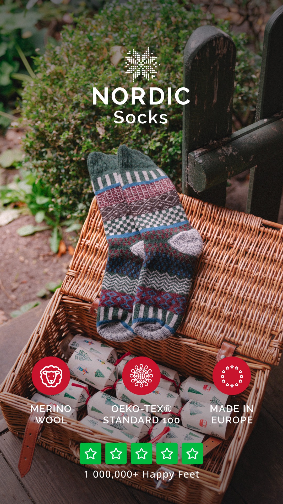 Nordic Socks Facebook ad