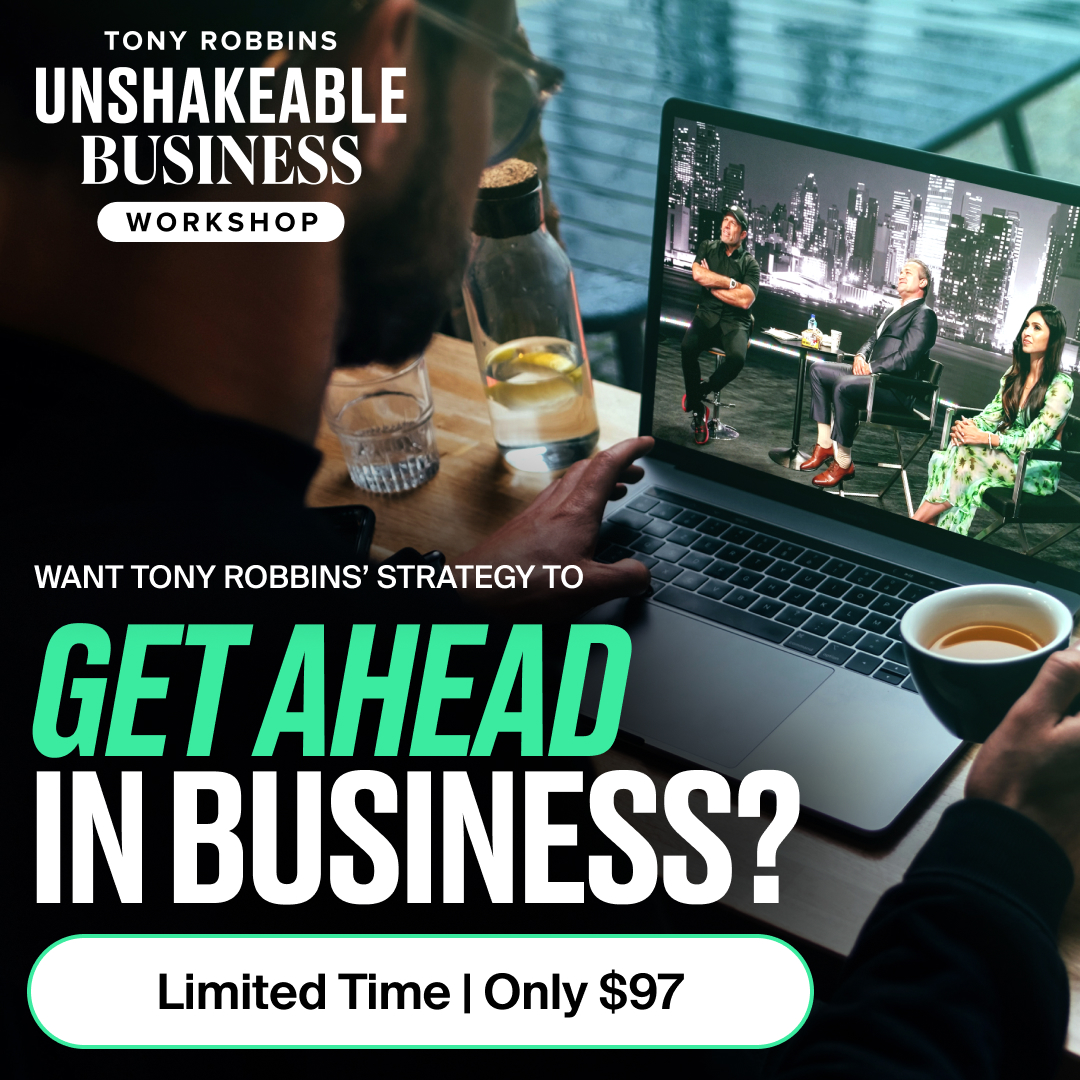 Tony Robbins Facebook ad