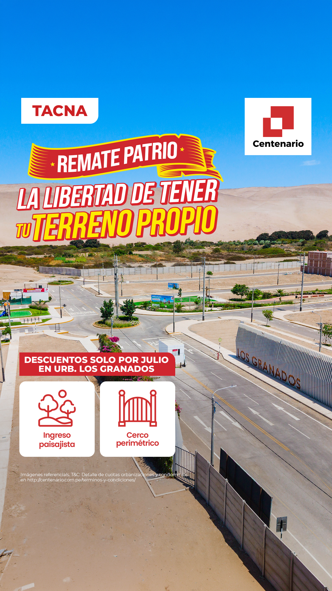 Centenario Urbanizaciones Facebook ad