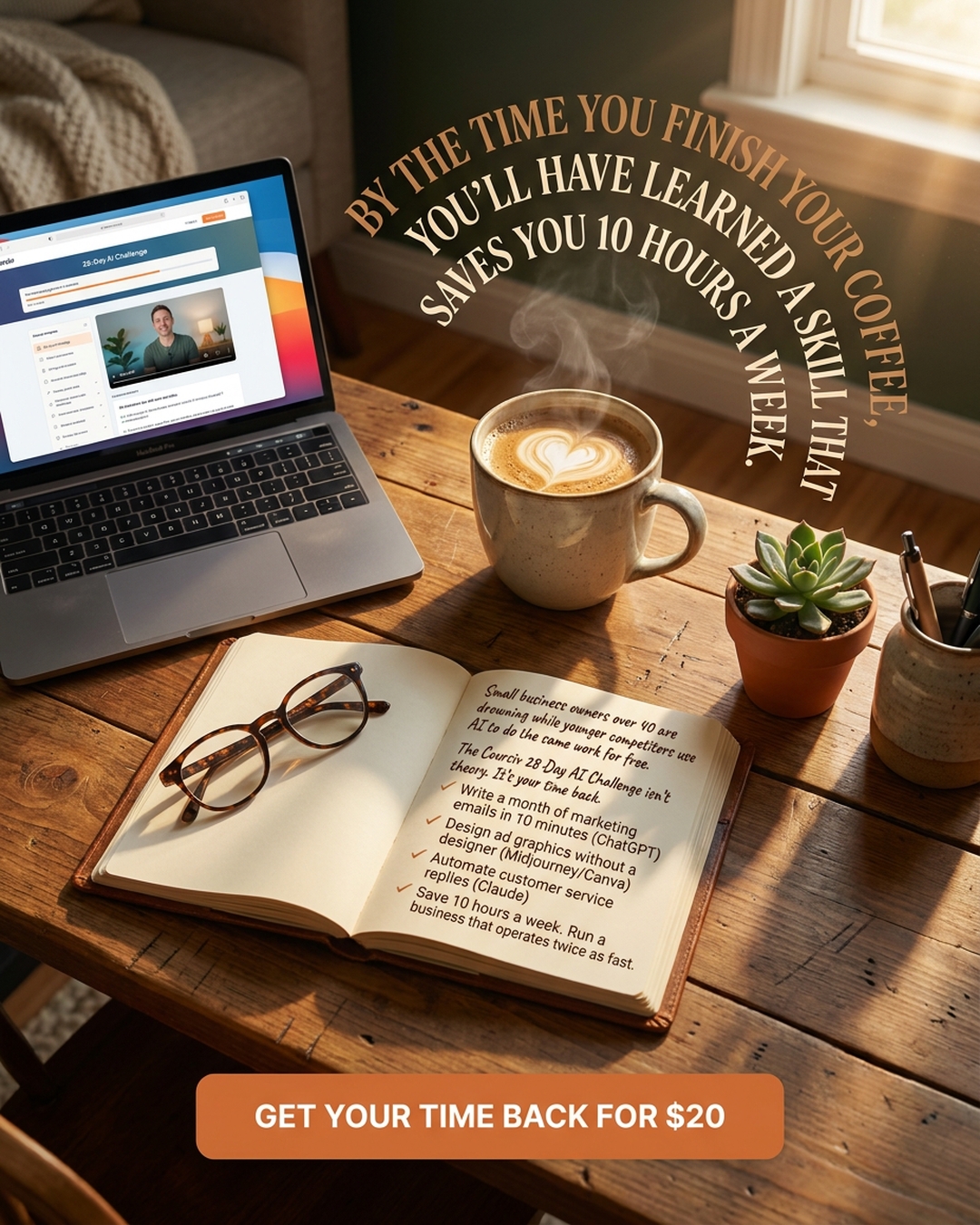 AI Simplified Facebook ad