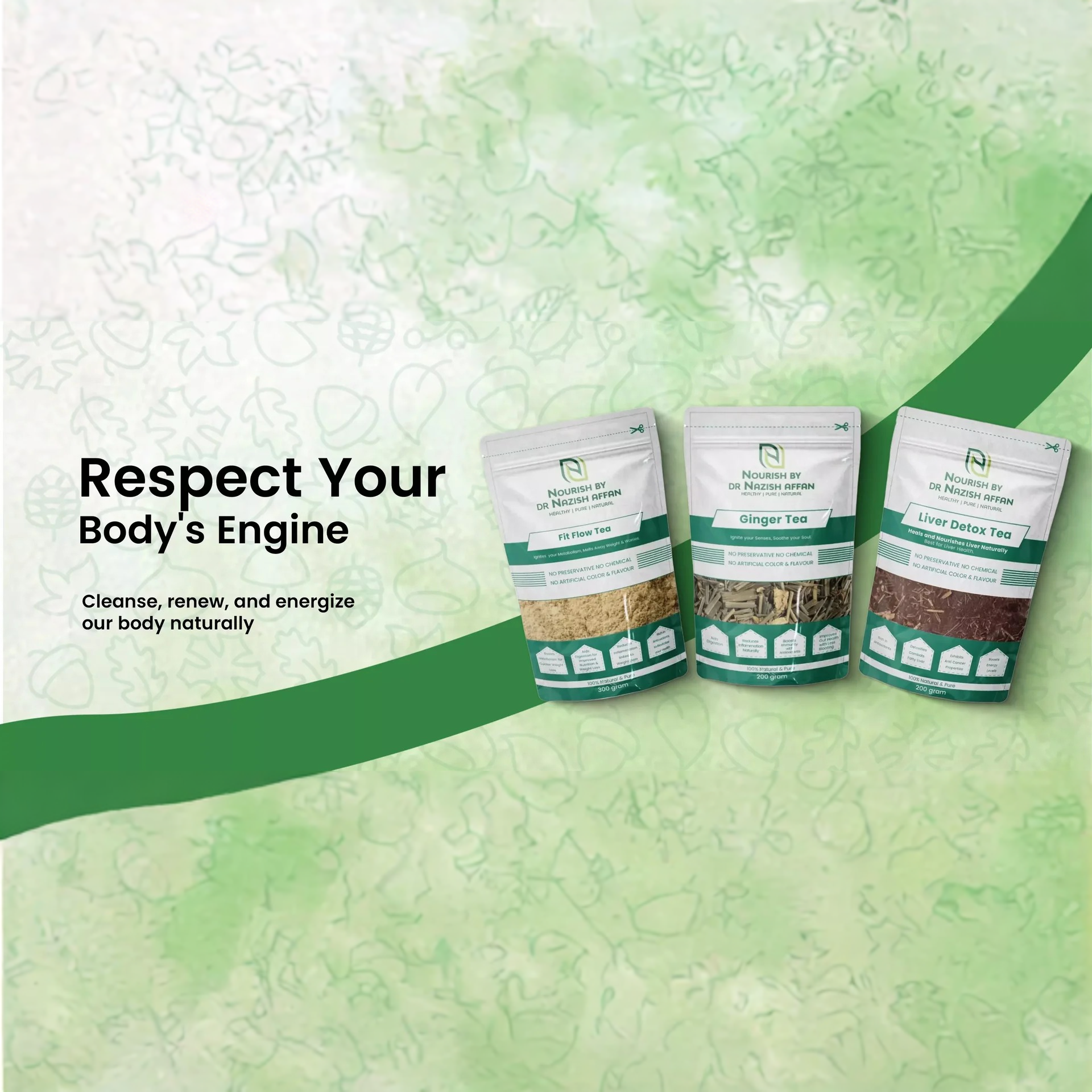 Nourish by Dr Nazish Affan Facebook ad: Stop guessing what to eat and start managing…