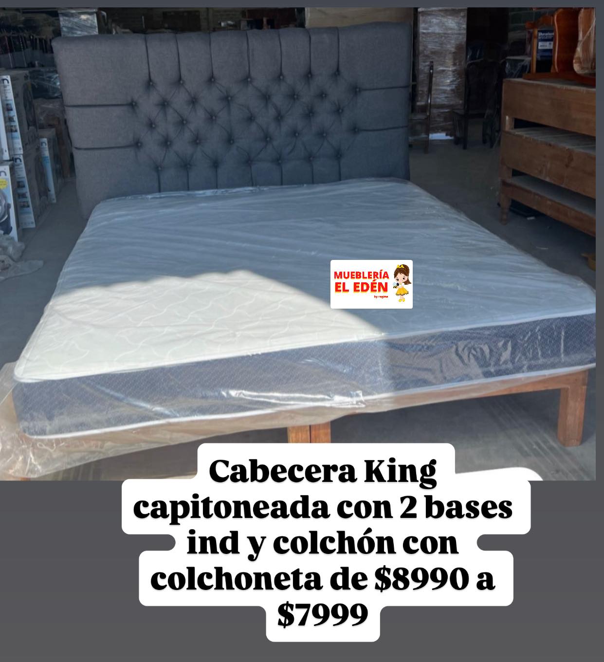 Muebleria el Edén Facebook ad: ATENCIÓN ESTE VIERNES 17 DE ABRIL LLEVAREMOS MUEBLES…