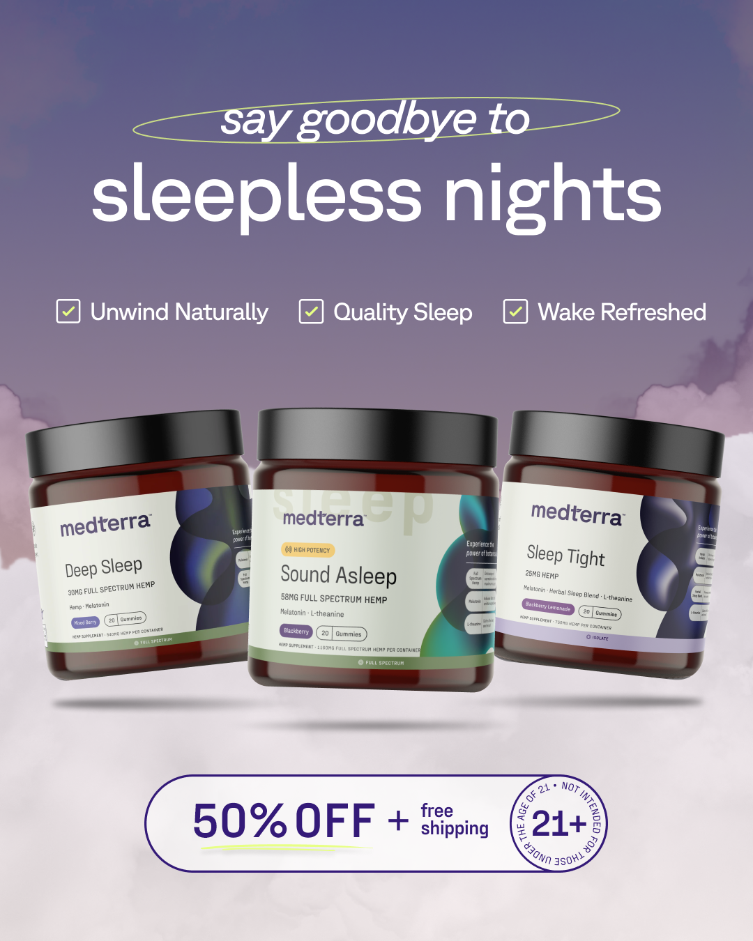 Medterra Facebook ad