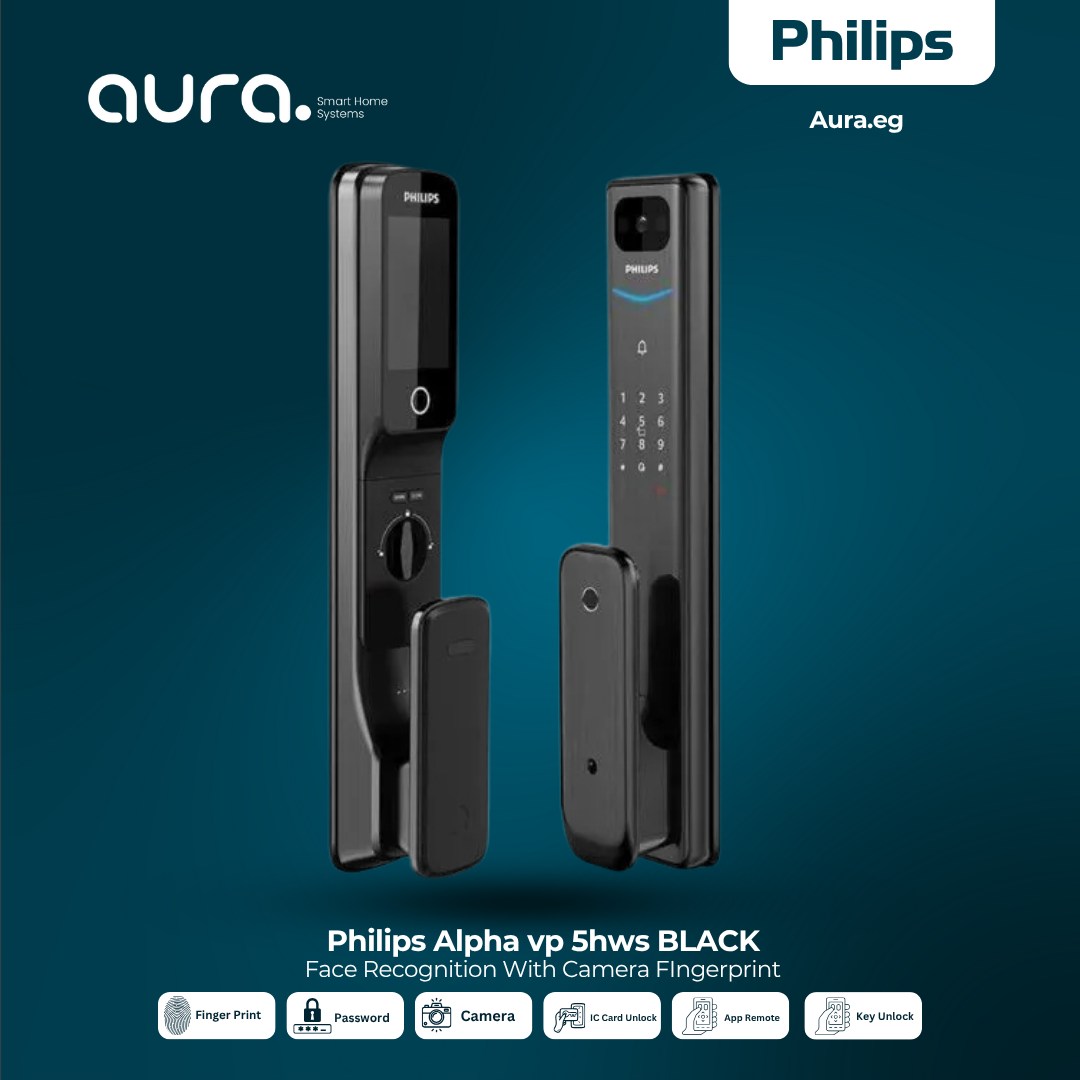 Aura - Home Automation Facebook ad: انسى المفاتيح. وابدأ حياة أذكى مع أقفال Philips…
