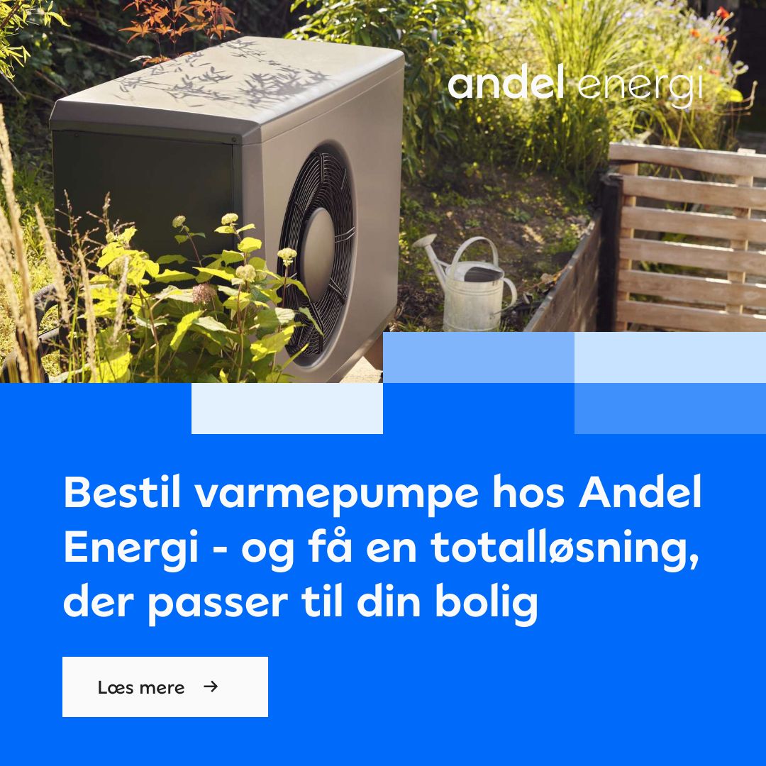 Andel Energi Facebook ad: Energi- og varmeløsninger til dig og din bolig