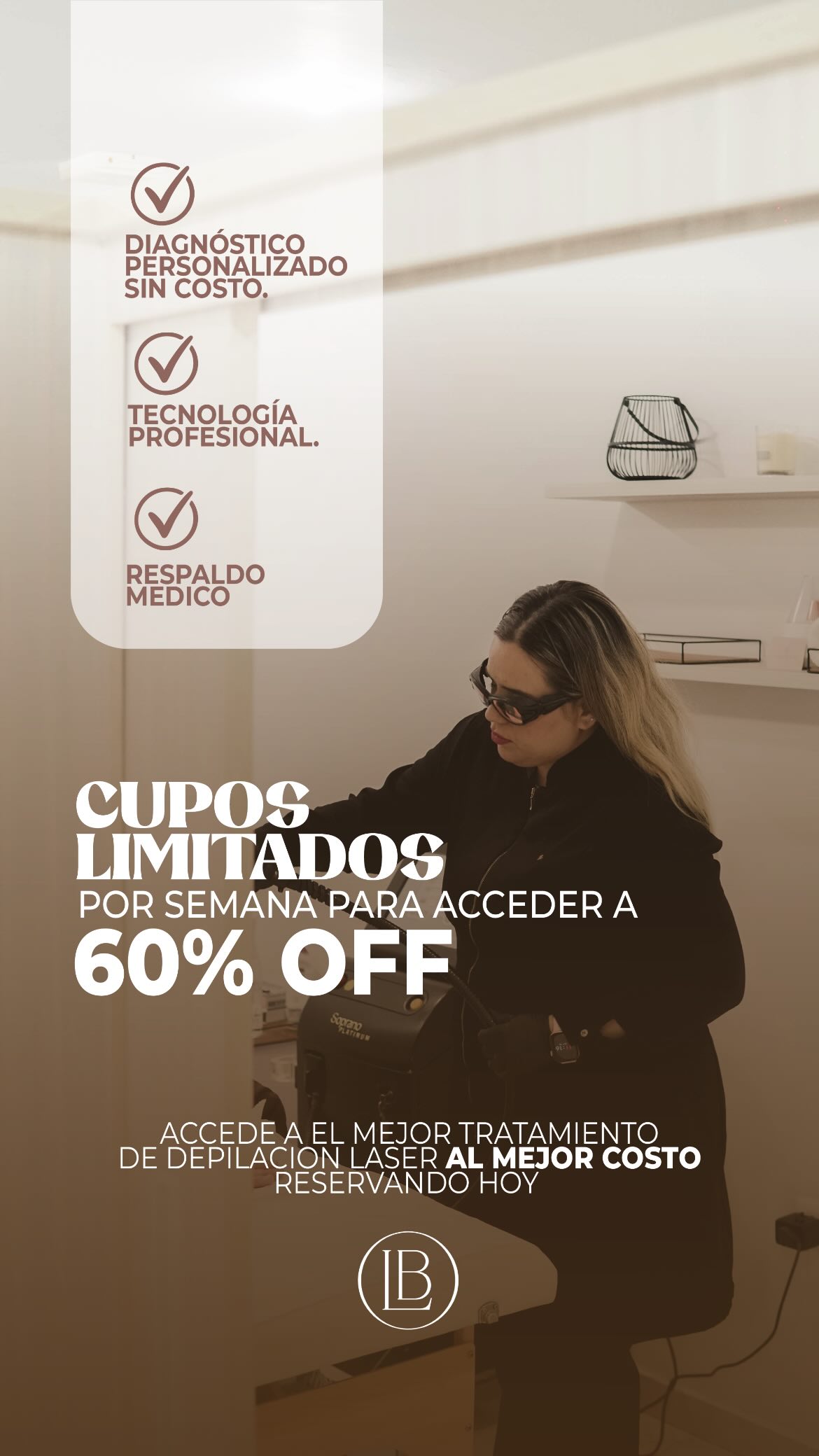 Laser Beauty Facebook ad