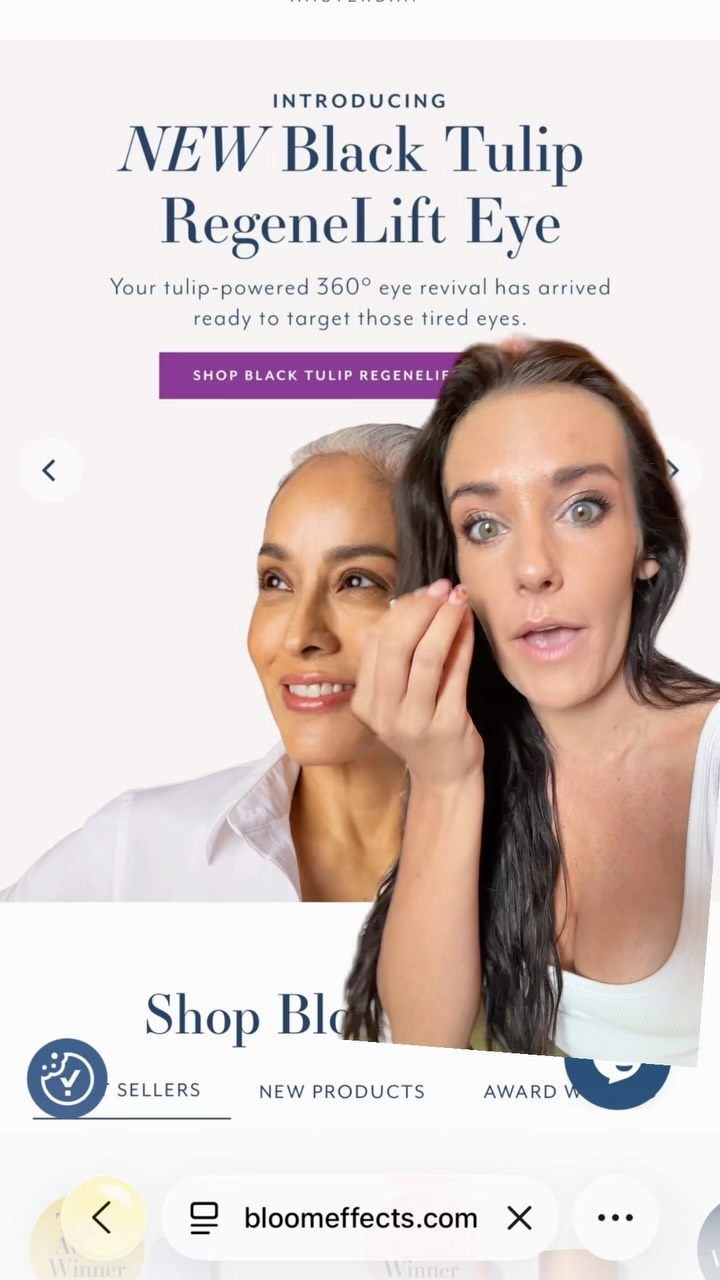 Bloomeffects Facebook ad: Been goin through the regenelift eye serum from…
