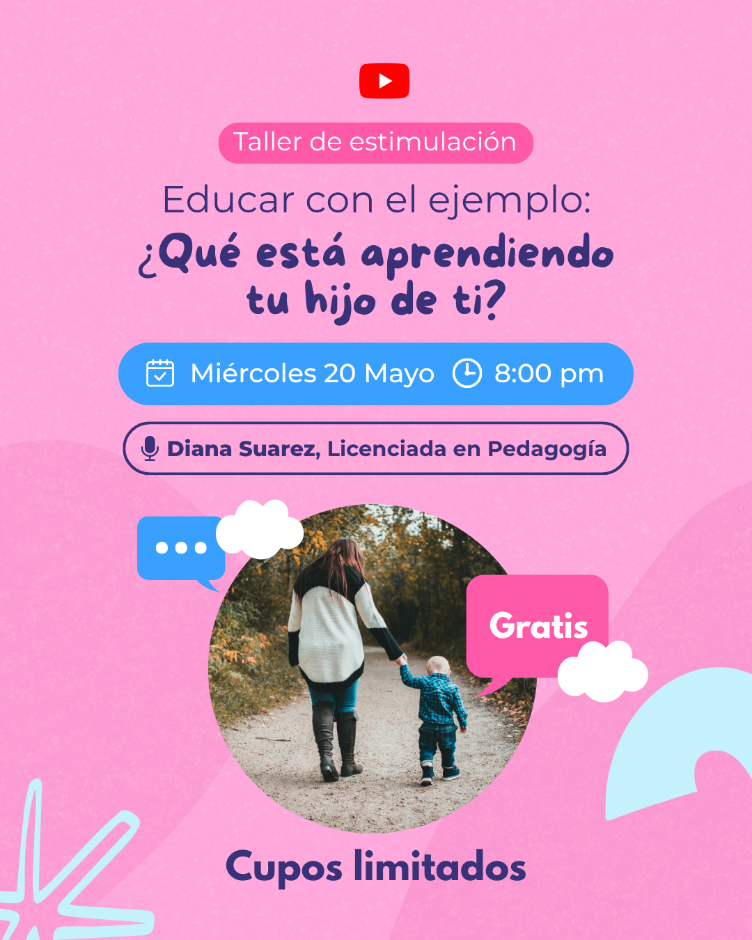 Mundo Niños Facebook ad: ¿Tu hijo aprende más de lo que dices……