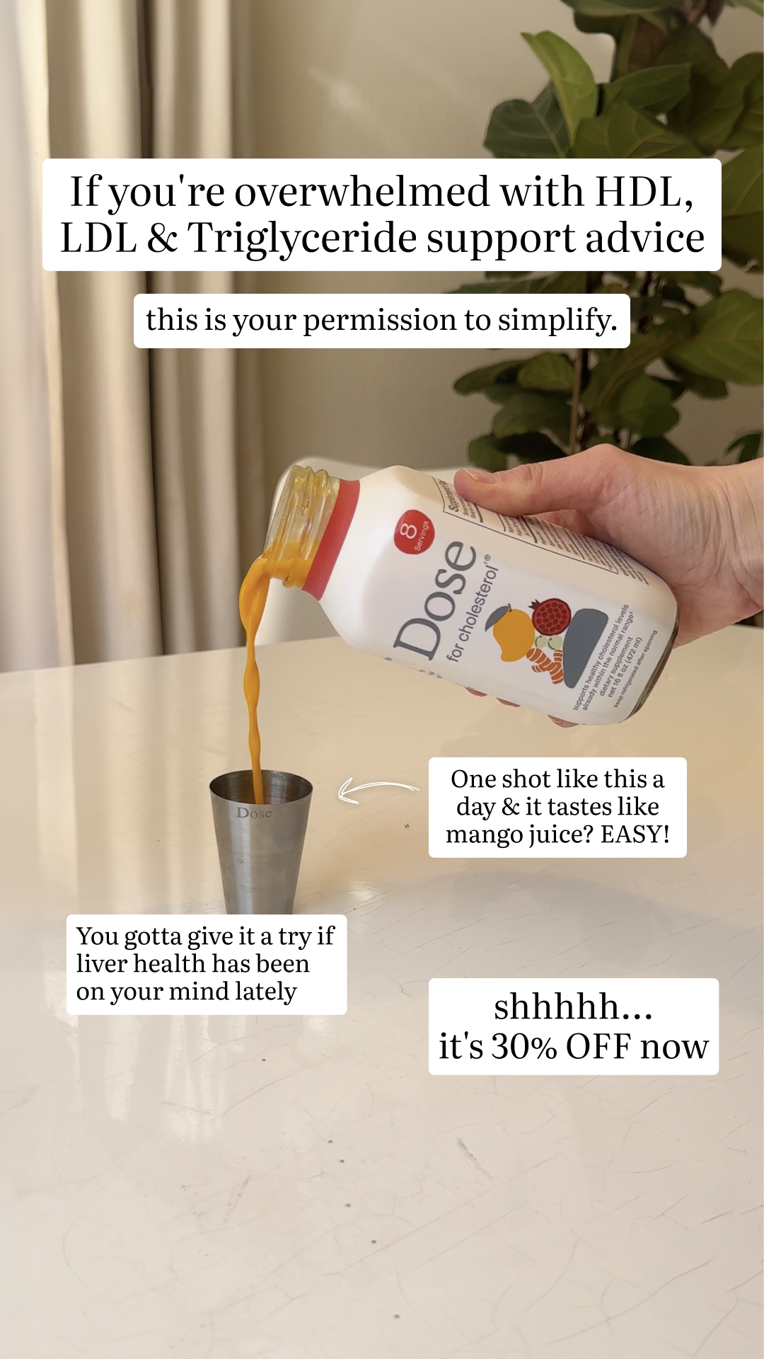 Dose Facebook ad