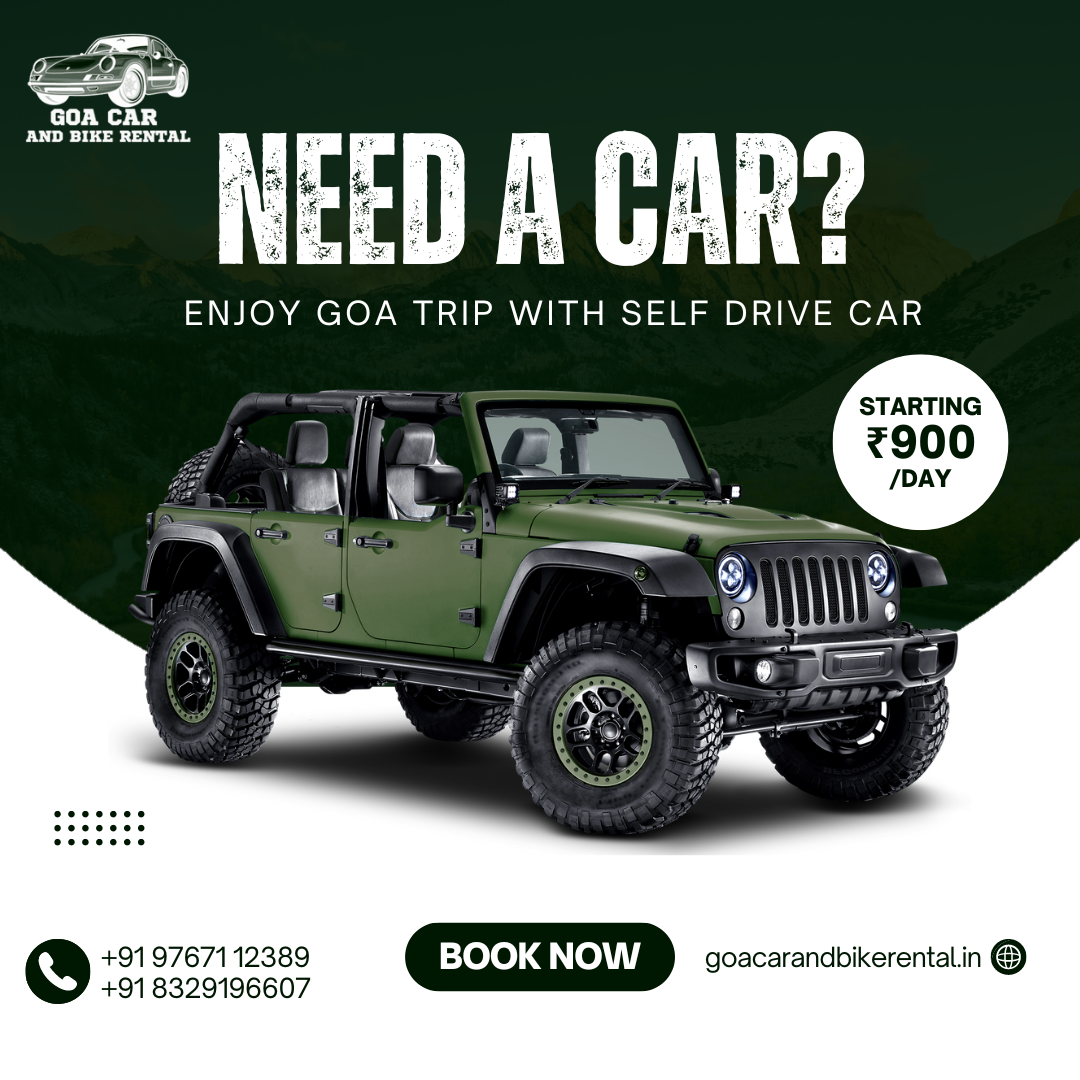 Goa Car & Bike Rental Facebook ad from Feb 28, 2024