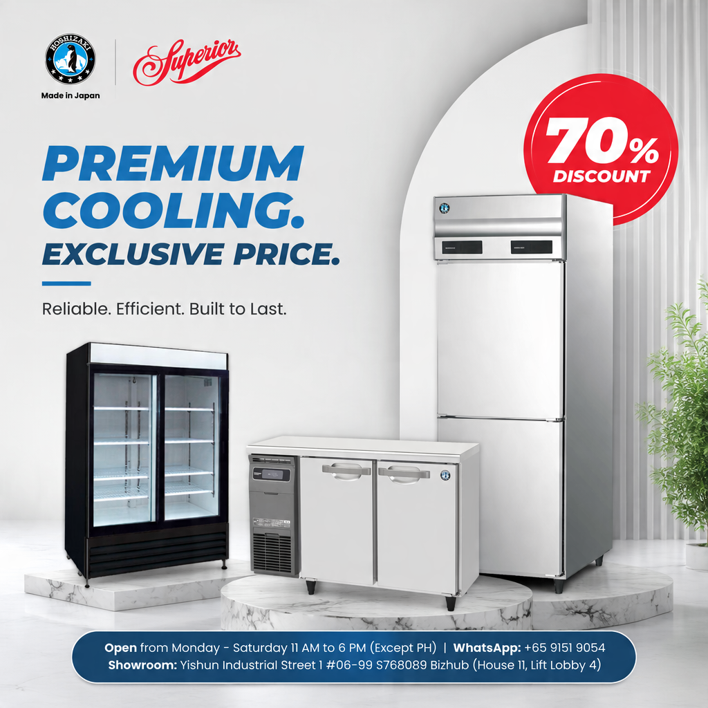 Superior Kitchen Equipment Facebook ad: Up to 70% OFF Kitchen Equipment